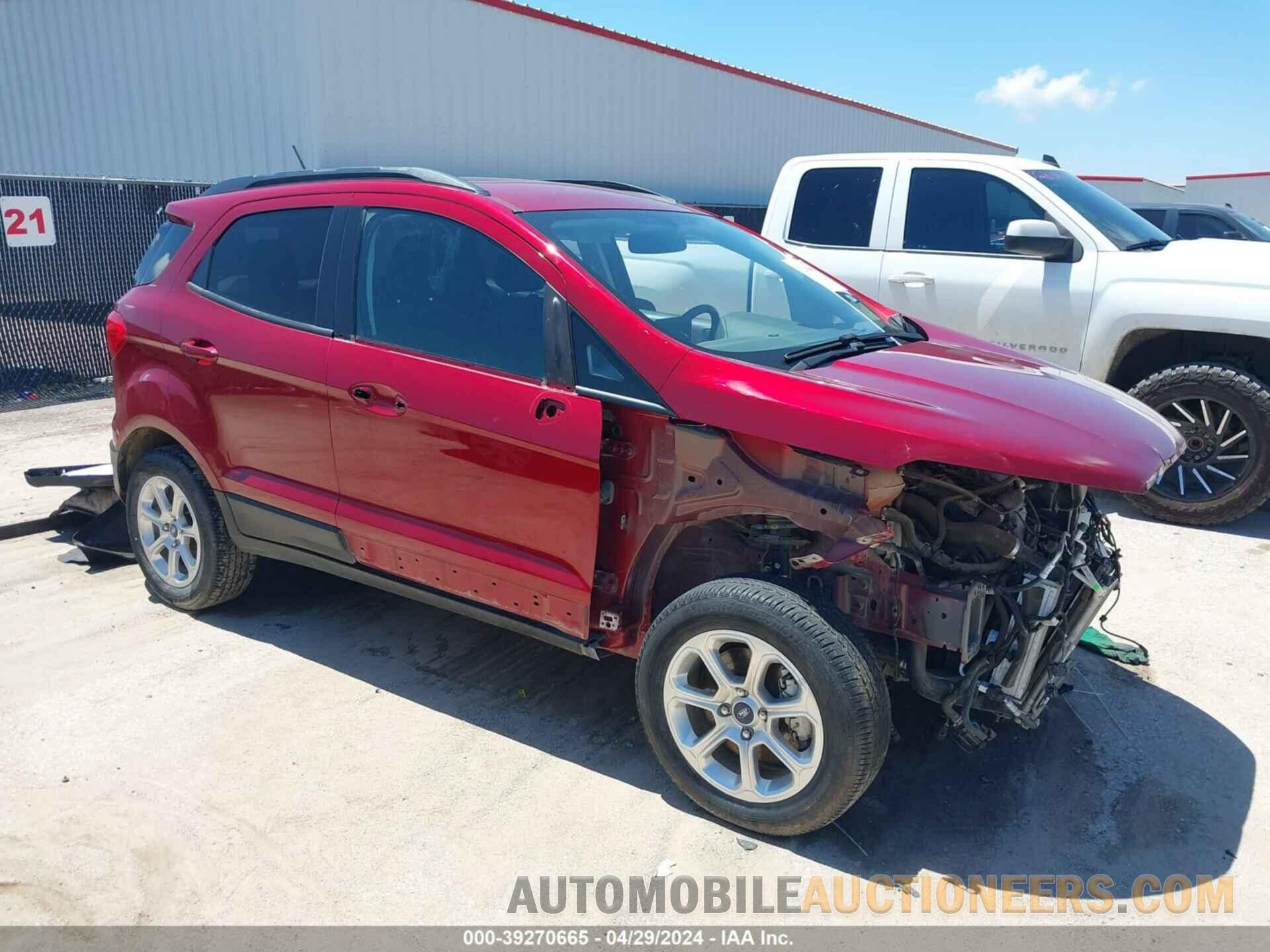 MAJ3S2GE3LC324248 FORD ECOSPORT 2020