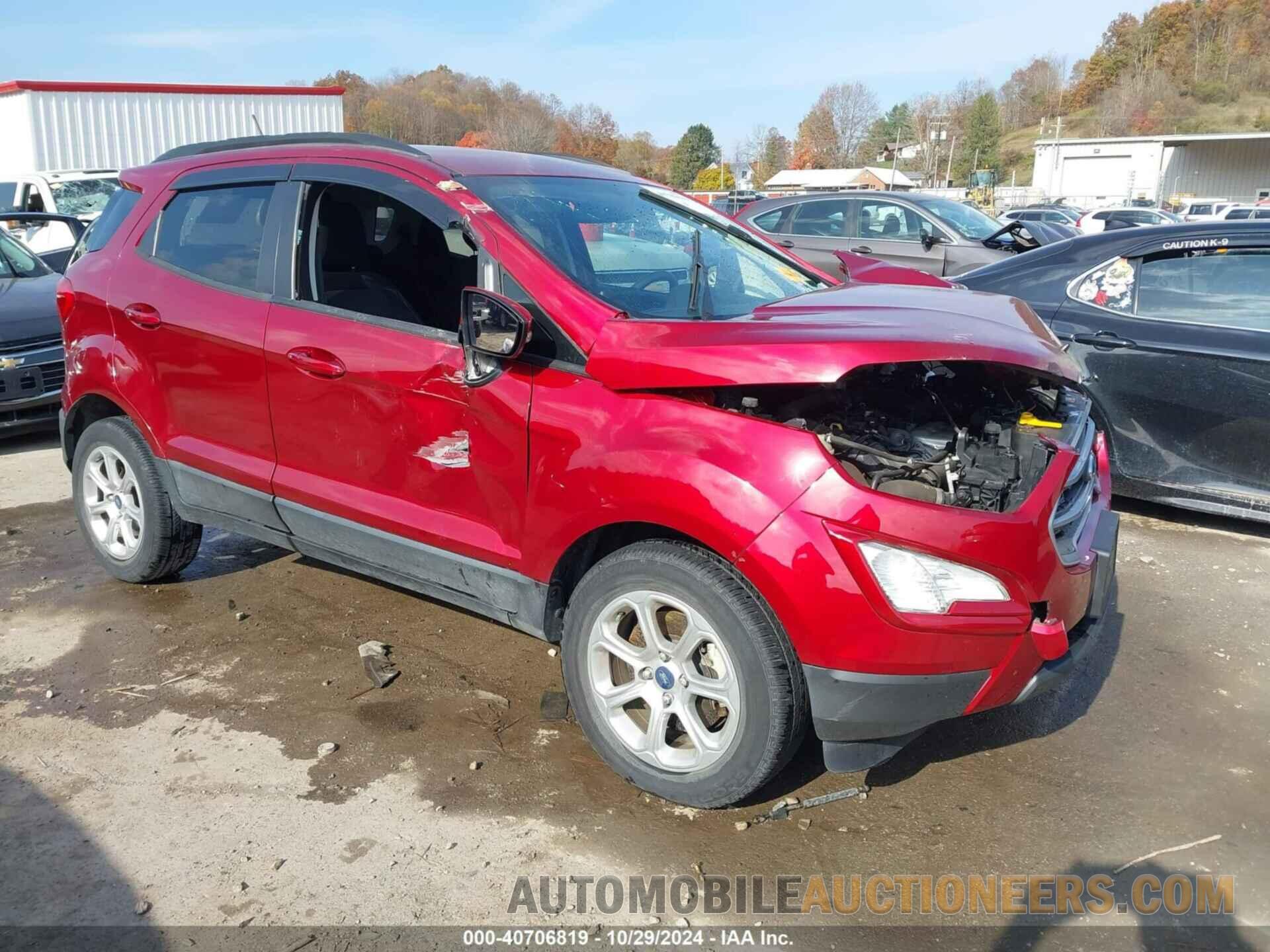 MAJ3S2GE3LC391075 FORD ECOSPORT 2020