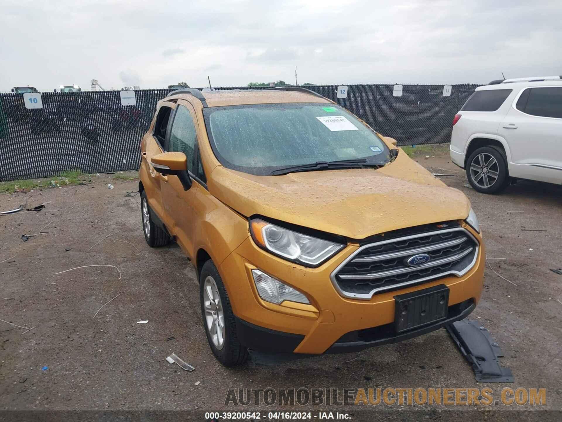 MAJ3S2GE3MC431849 FORD ECOSPORT 2021