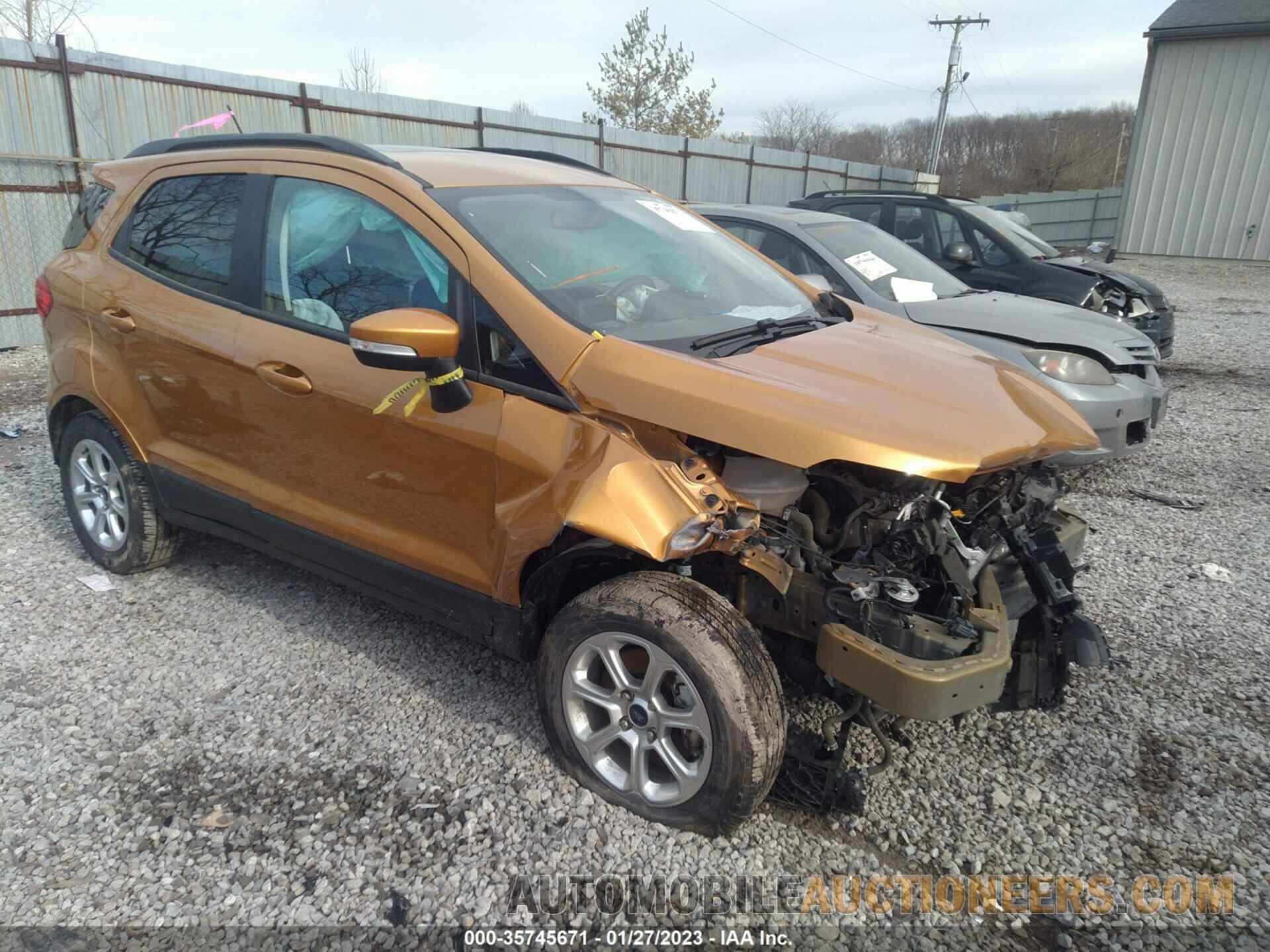 MAJ3S2GE3MC438574 FORD ECOSPORT 2021