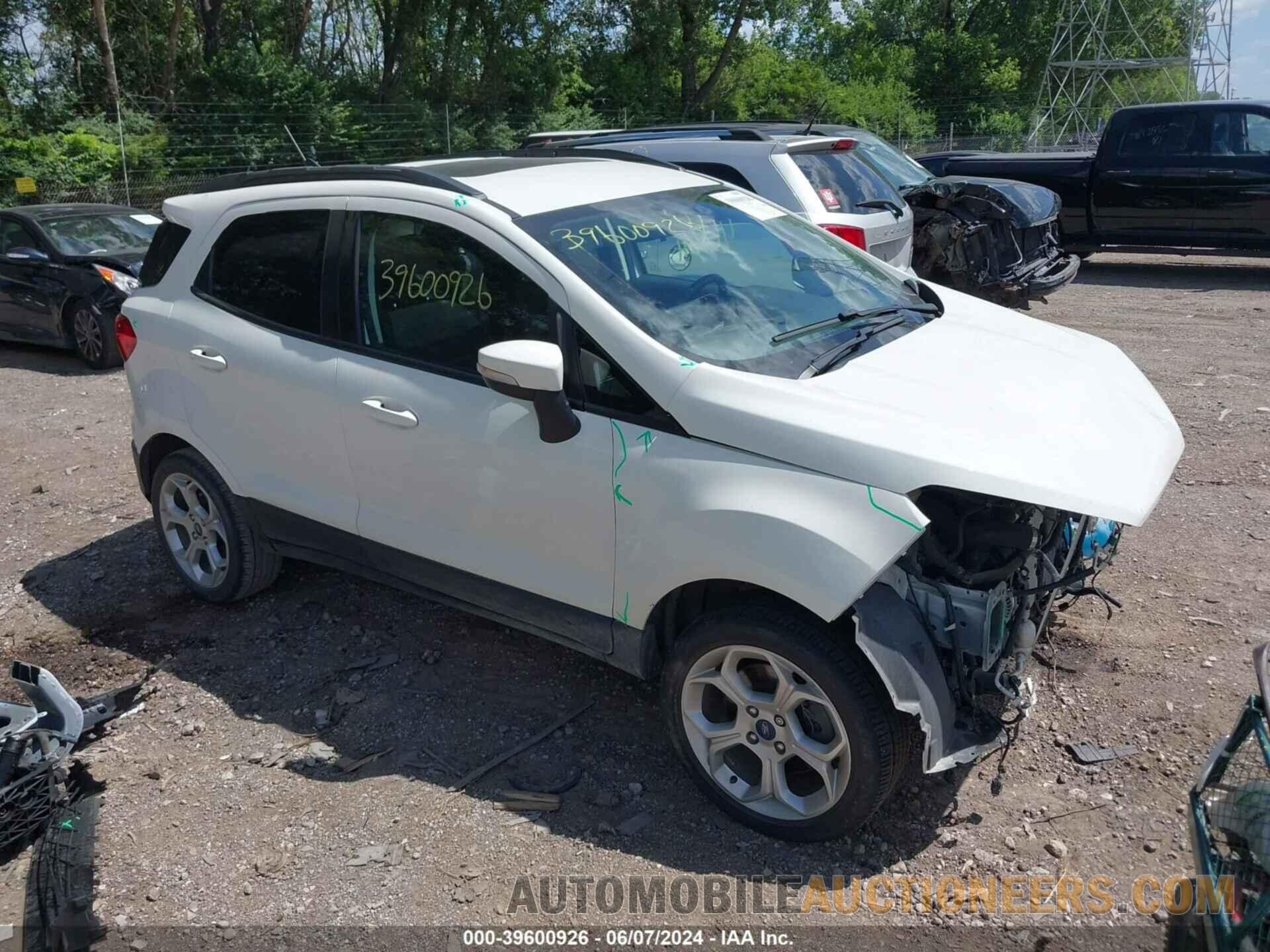 MAJ3S2GE3MC455598 FORD ECOSPORT 2021