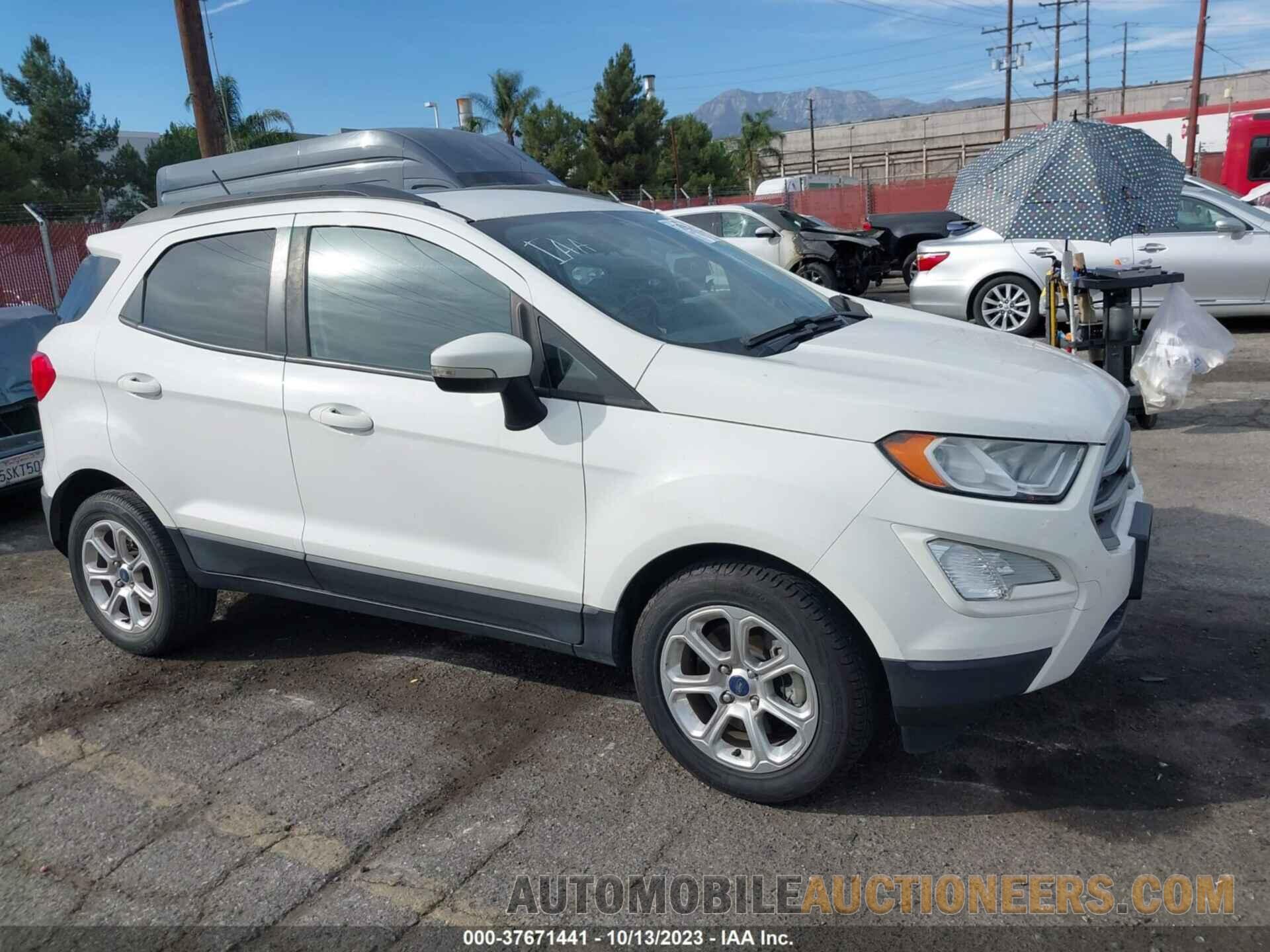 MAJ3S2GE4KC256962 FORD ECOSPORT 2019