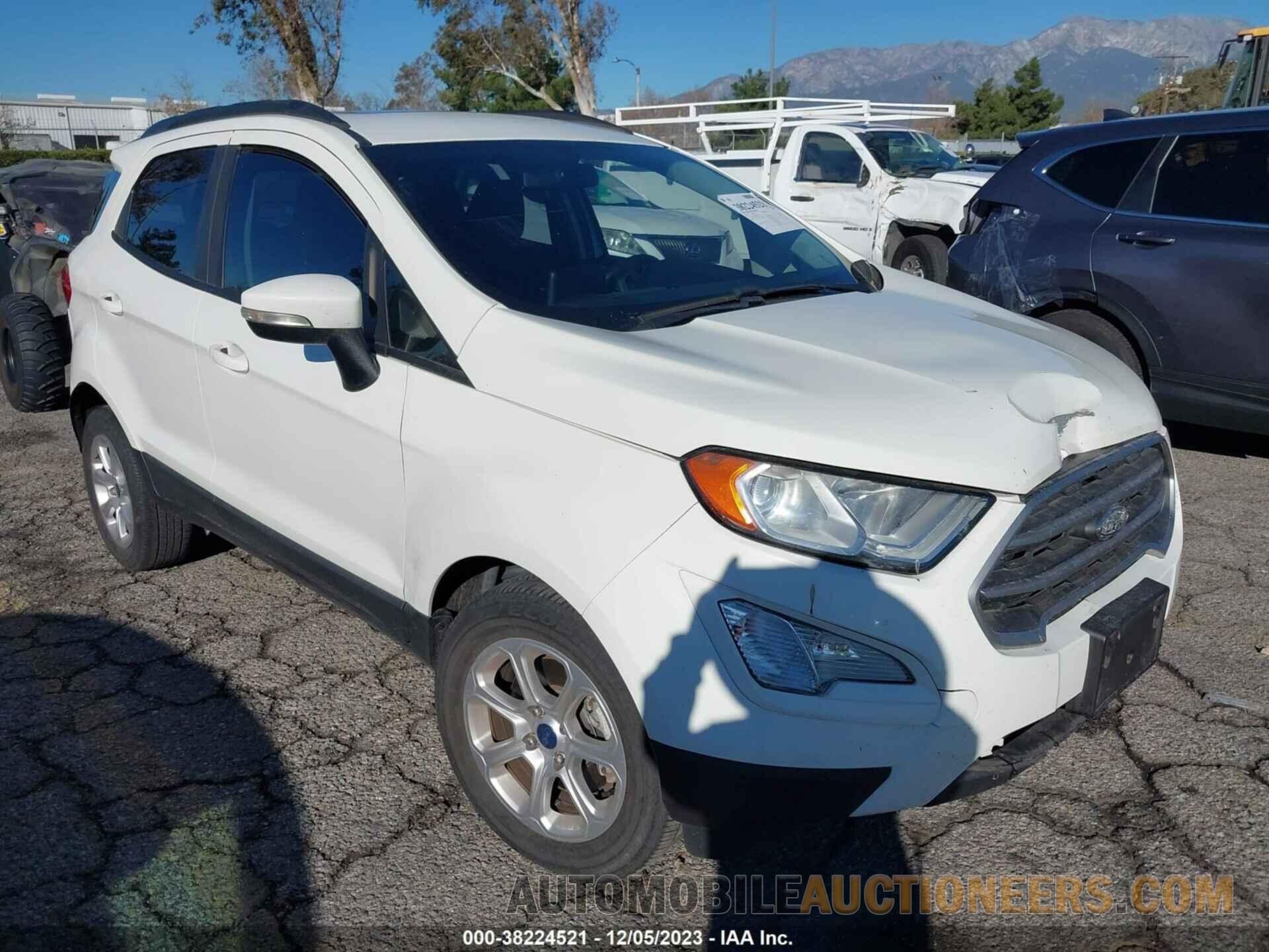 MAJ3S2GE4KC290688 FORD ECOSPORT 2019