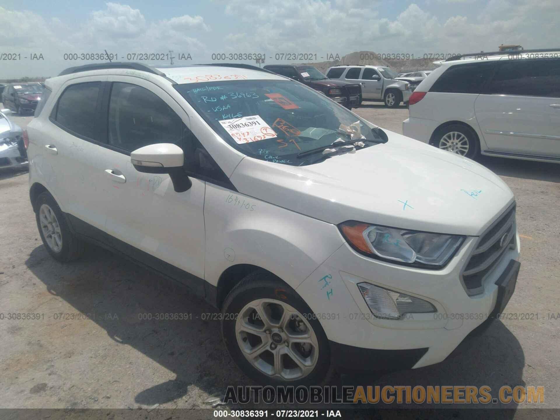 MAJ3S2GE4KC299844 FORD ECOSPORT 2019