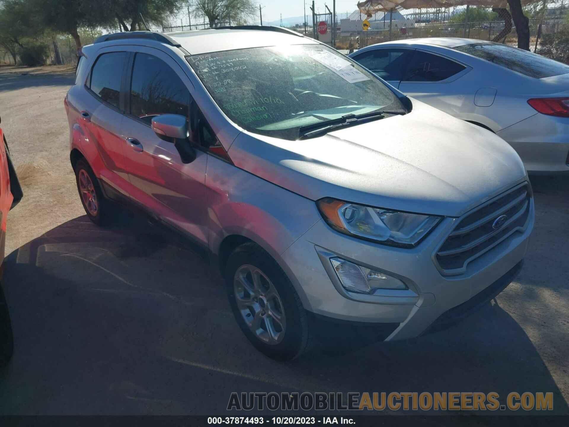 MAJ3S2GE4KC308042 FORD ECOSPORT 2019