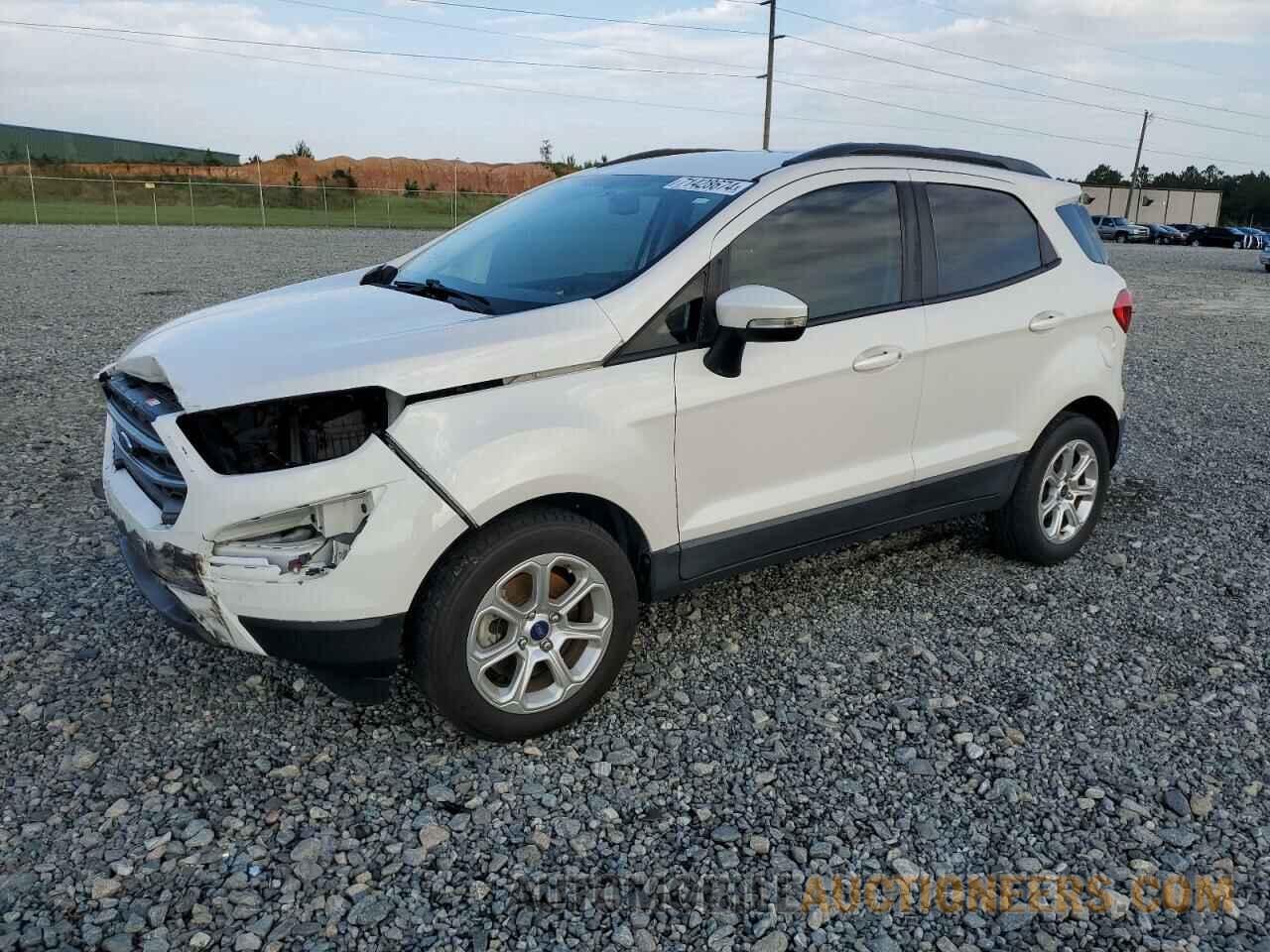 MAJ3S2GE4LC322489 FORD ECOSPORT 2020