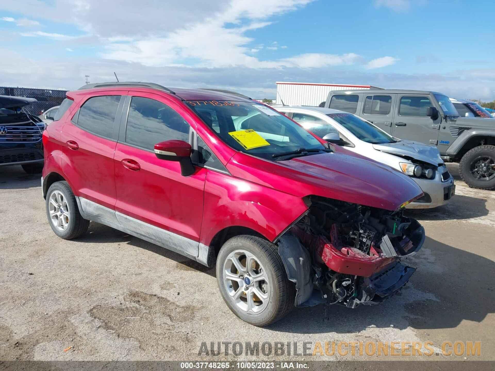 MAJ3S2GE4LC324226 FORD ECOSPORT 2020