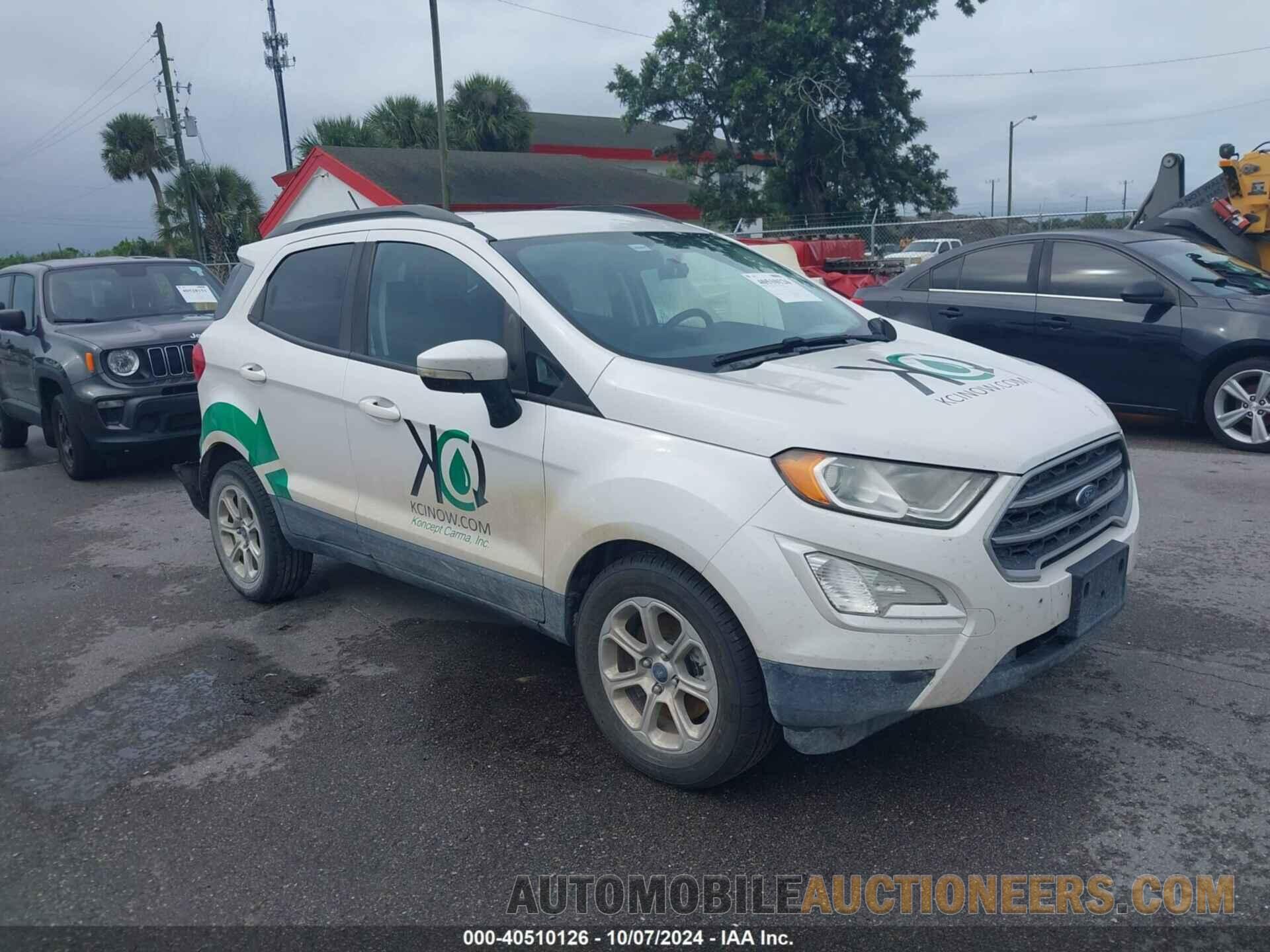 MAJ3S2GE4LC327563 FORD ECOSPORT 2020