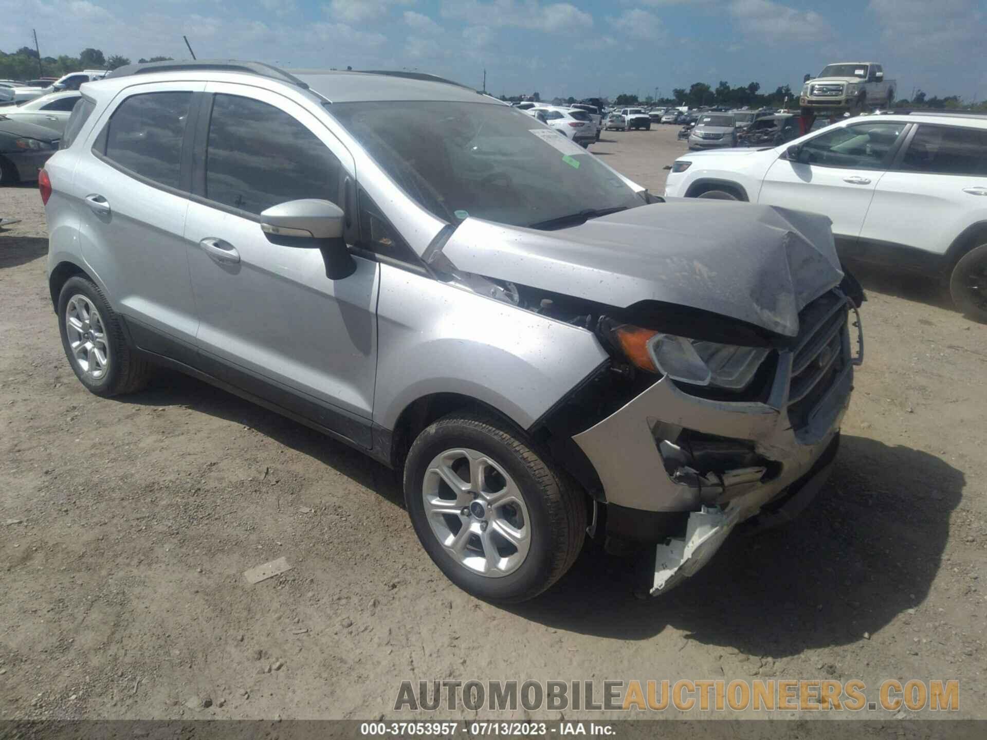 MAJ3S2GE4LC382224 FORD ECOSPORT 2020