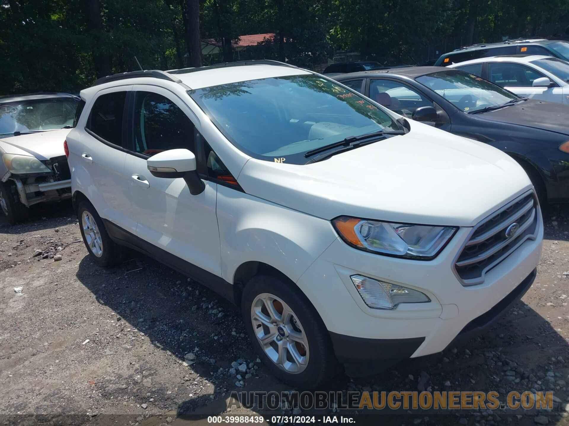 MAJ3S2GE4LC386709 FORD ECOSPORT 2020