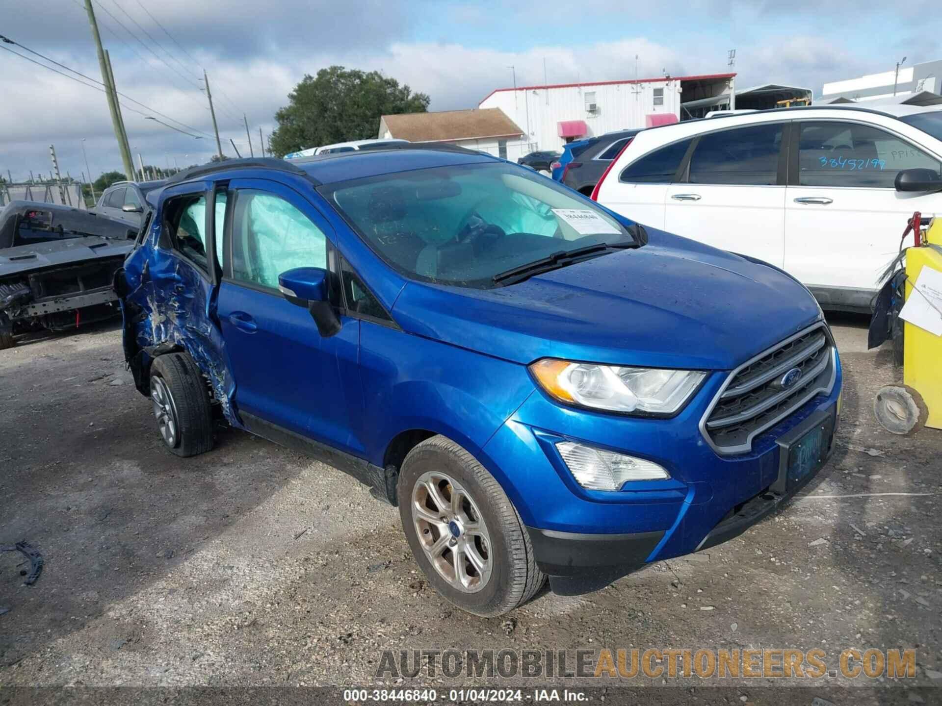 MAJ3S2GE4MC449678 FORD ECOSPORT 2021