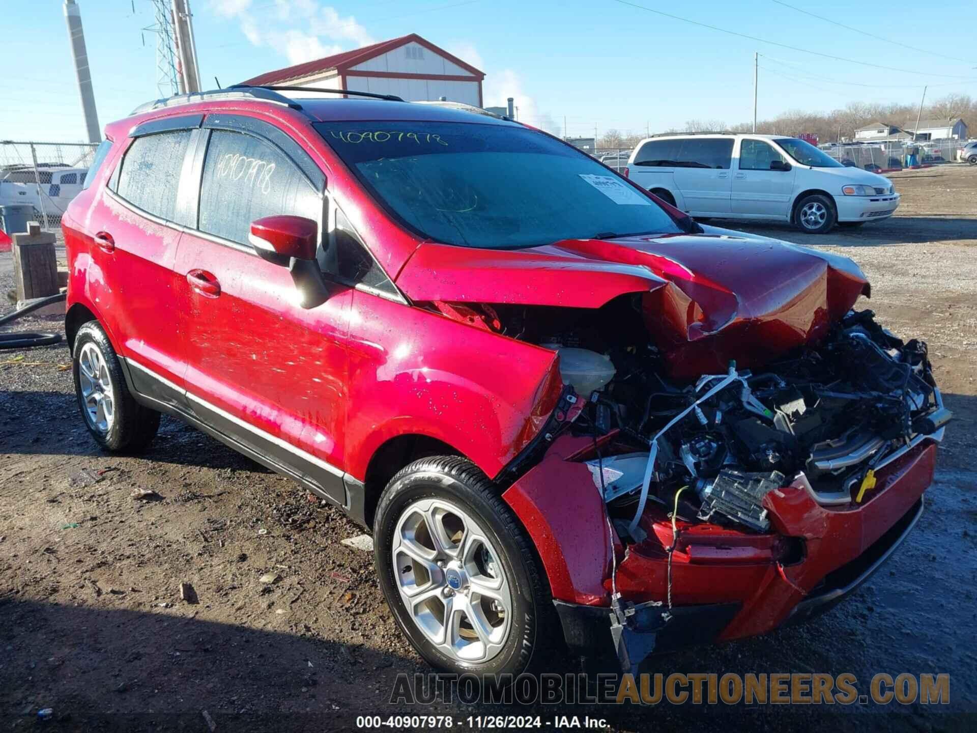 MAJ3S2GE5KC253844 FORD ECOSPORT 2019