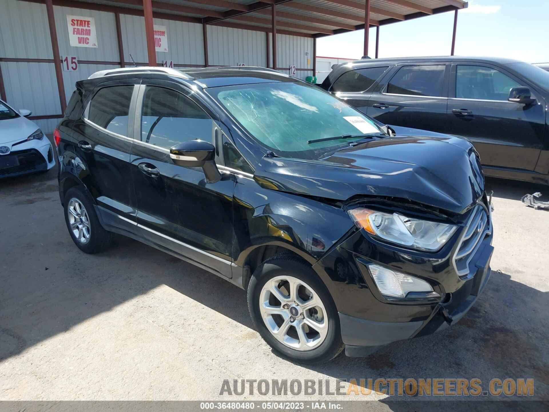 MAJ3S2GE5KC268926 FORD ECOSPORT 2019