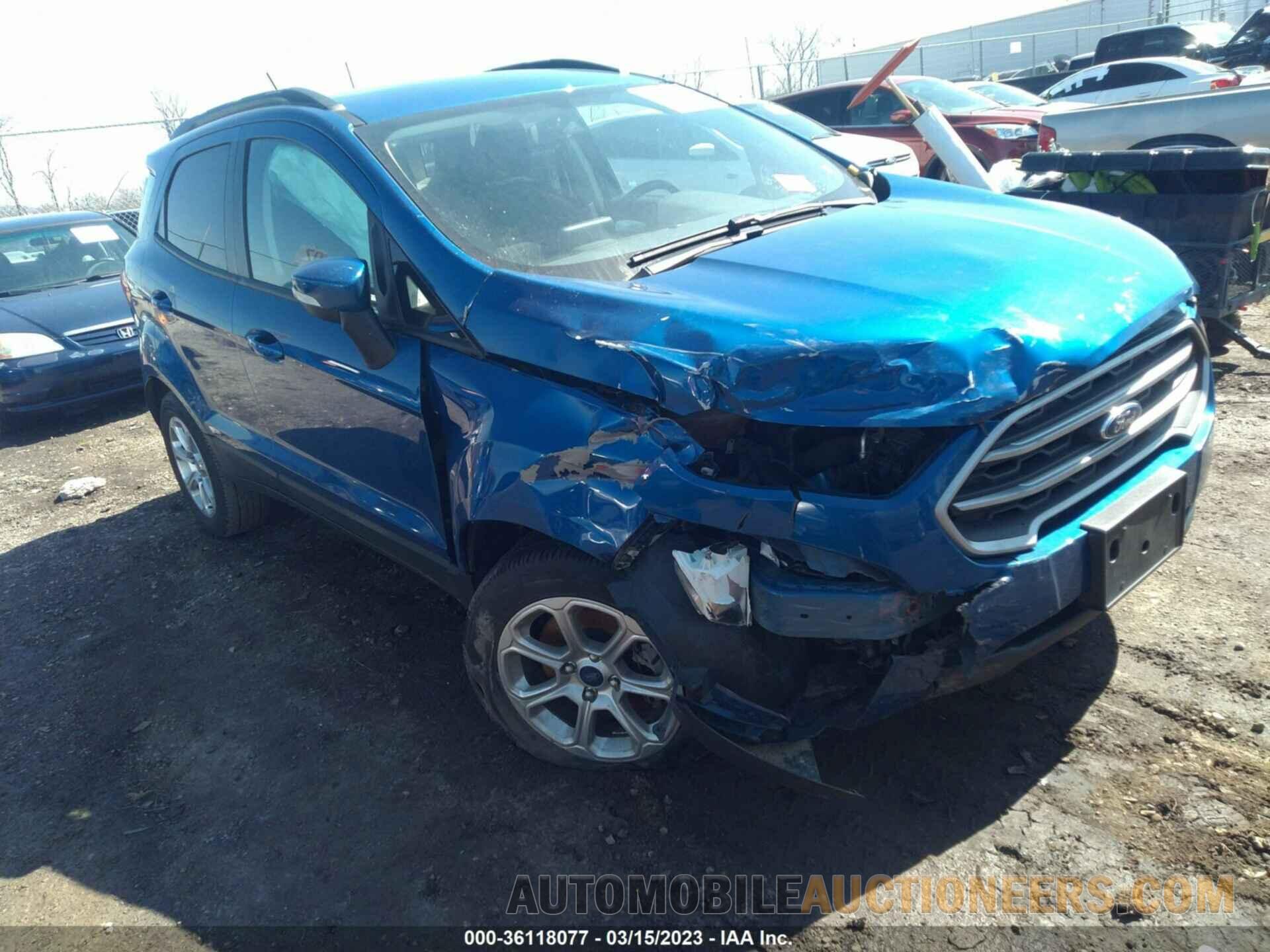 MAJ3S2GE5KC289081 FORD ECOSPORT 2019