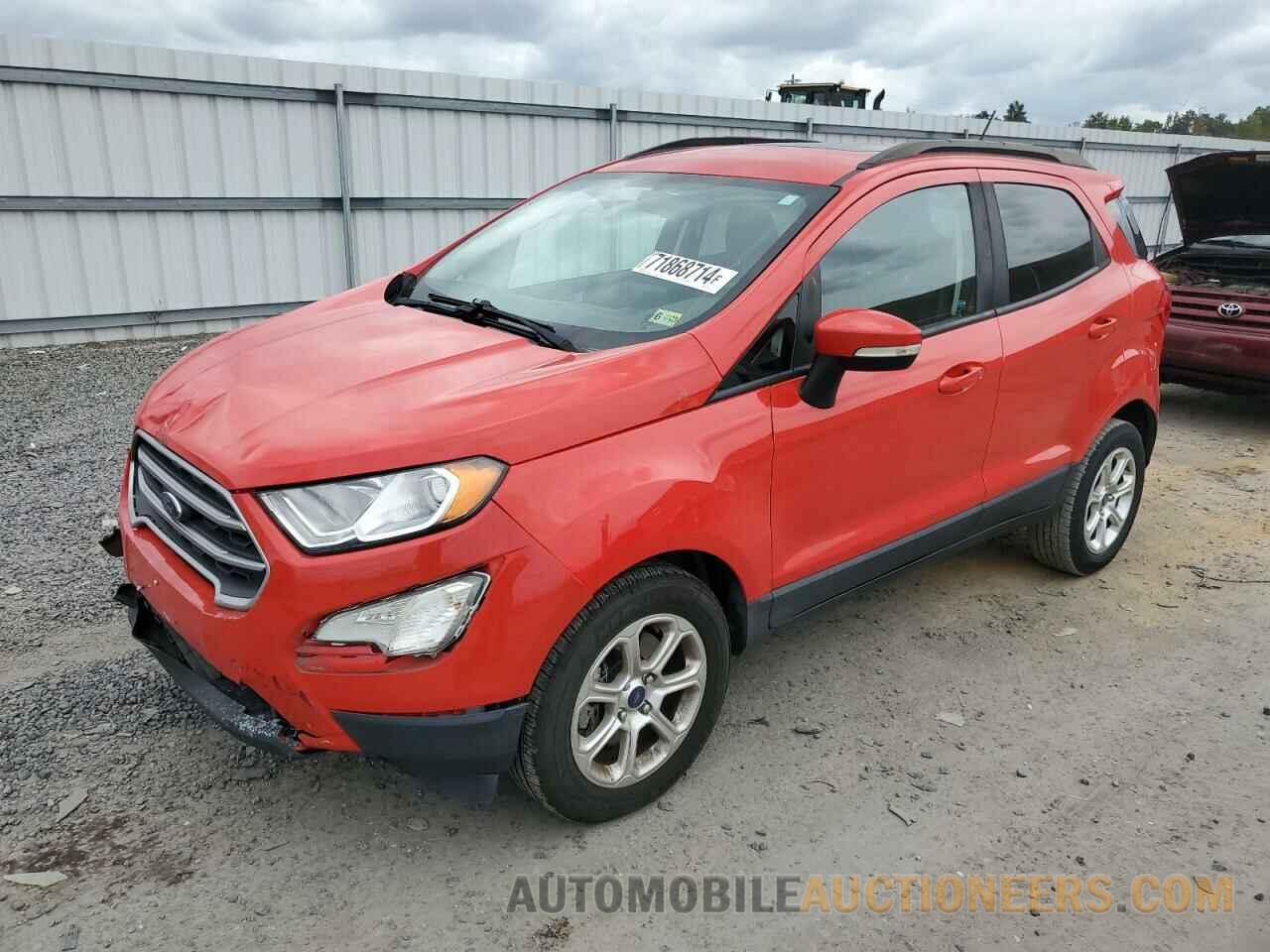 MAJ3S2GE5LC319150 FORD ECOSPORT 2020