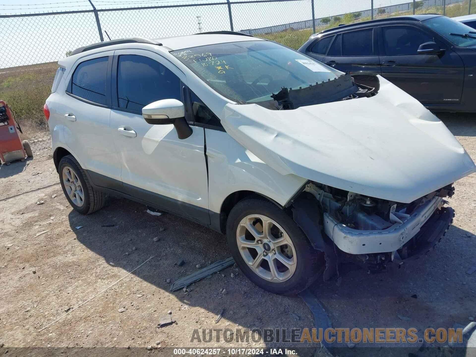 MAJ3S2GE5LC328205 FORD ECOSPORT 2020