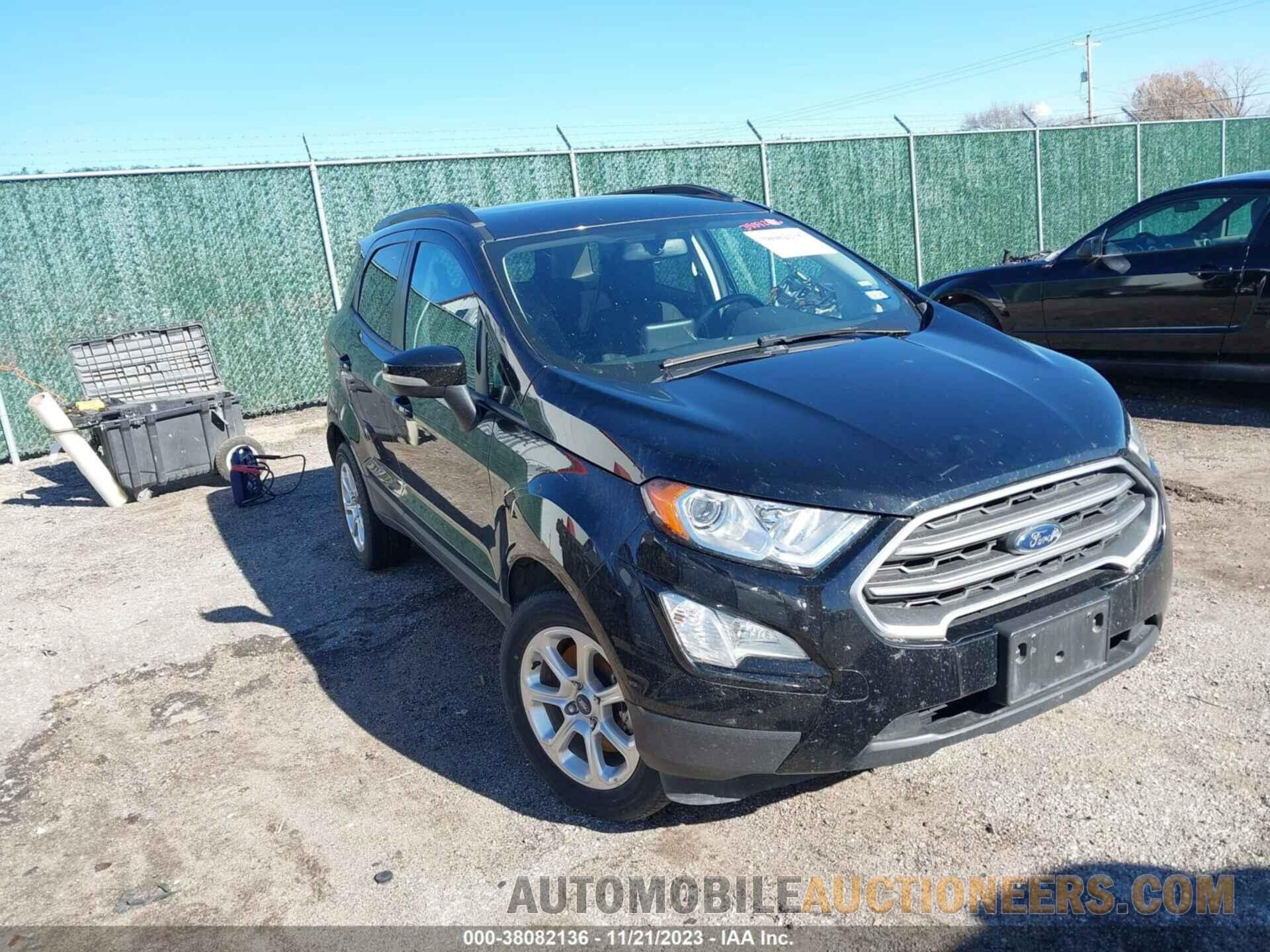 MAJ3S2GE5LC357459 FORD ECOSPORT 2020