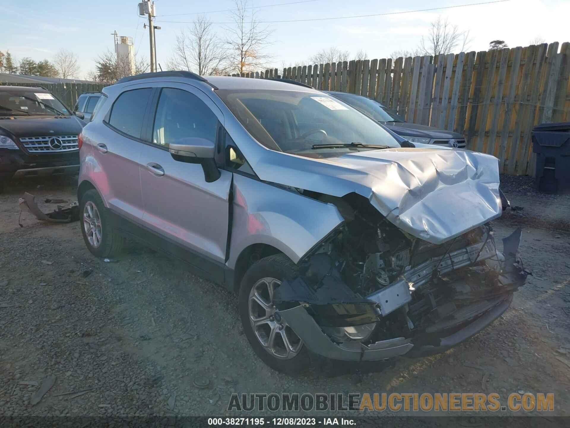 MAJ3S2GE5LC386413 FORD ECOSPORT 2020