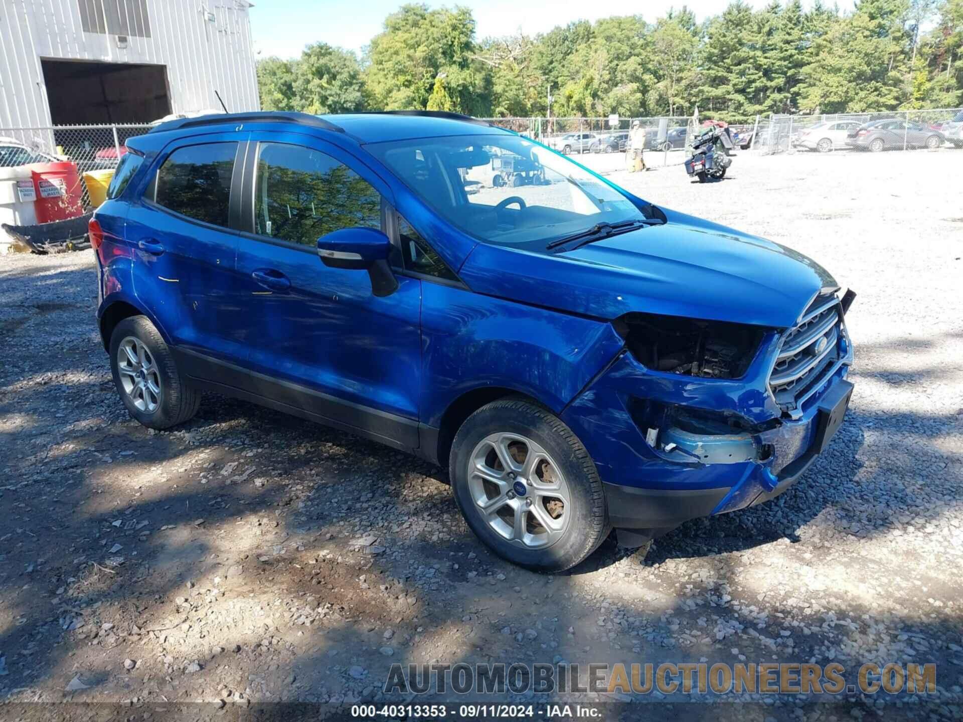 MAJ3S2GE5MC424143 FORD ECOSPORT 2021