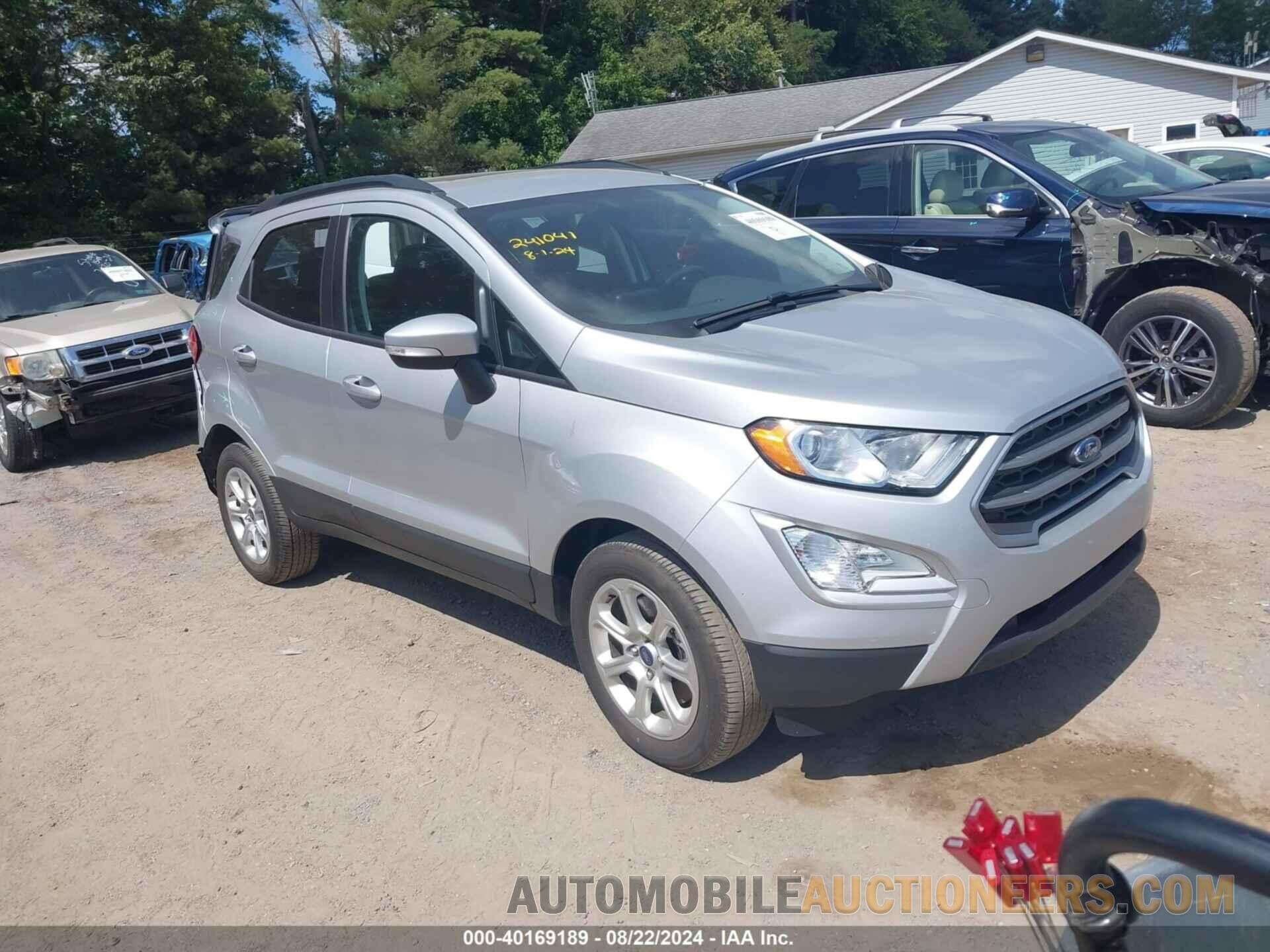 MAJ3S2GE5MC444702 FORD ECOSPORT 2021