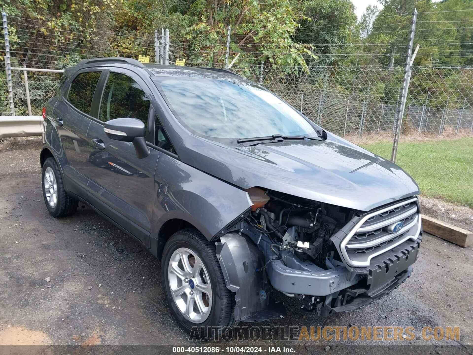 MAJ3S2GE5MC448684 FORD ECOSPORT 2021