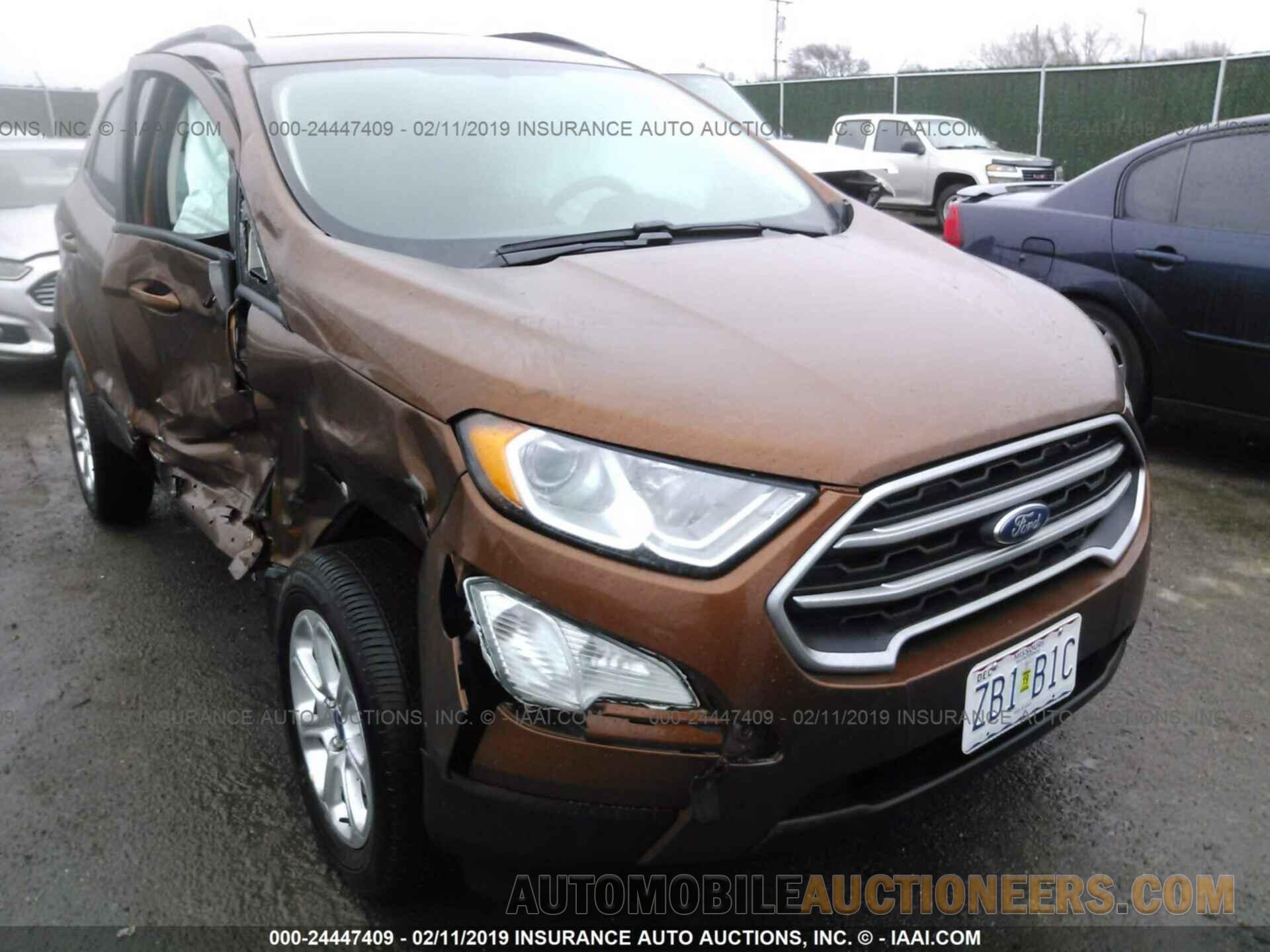 MAJ3S2GE6KC257014 FORD ECOSPORT 2019