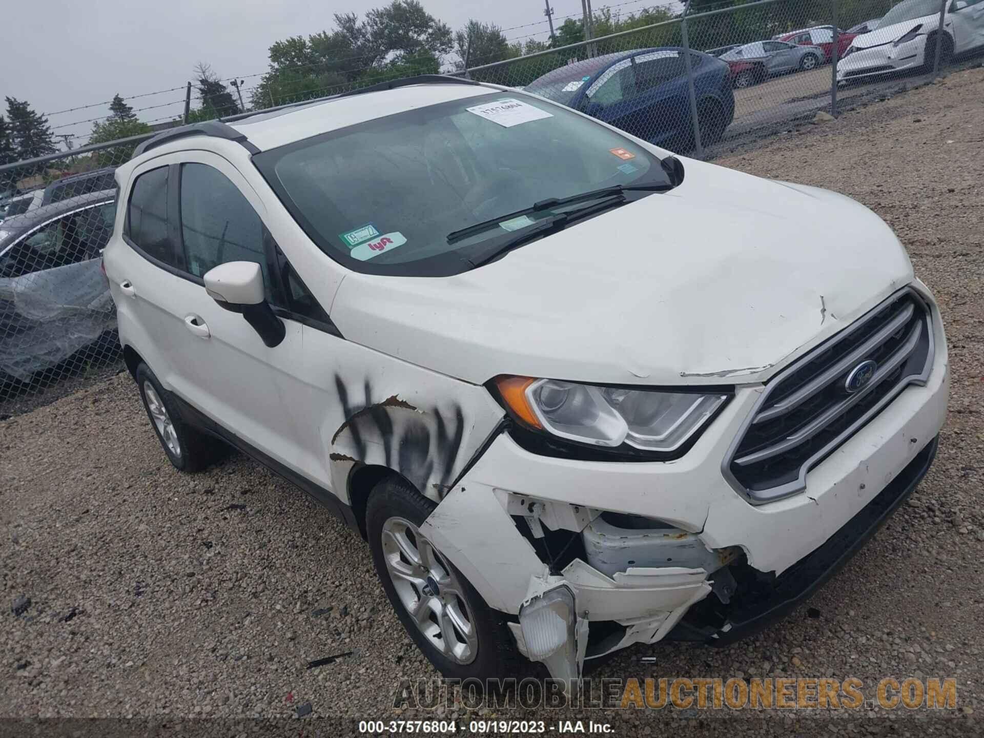 MAJ3S2GE6KC283788 FORD ECOSPORT 2019