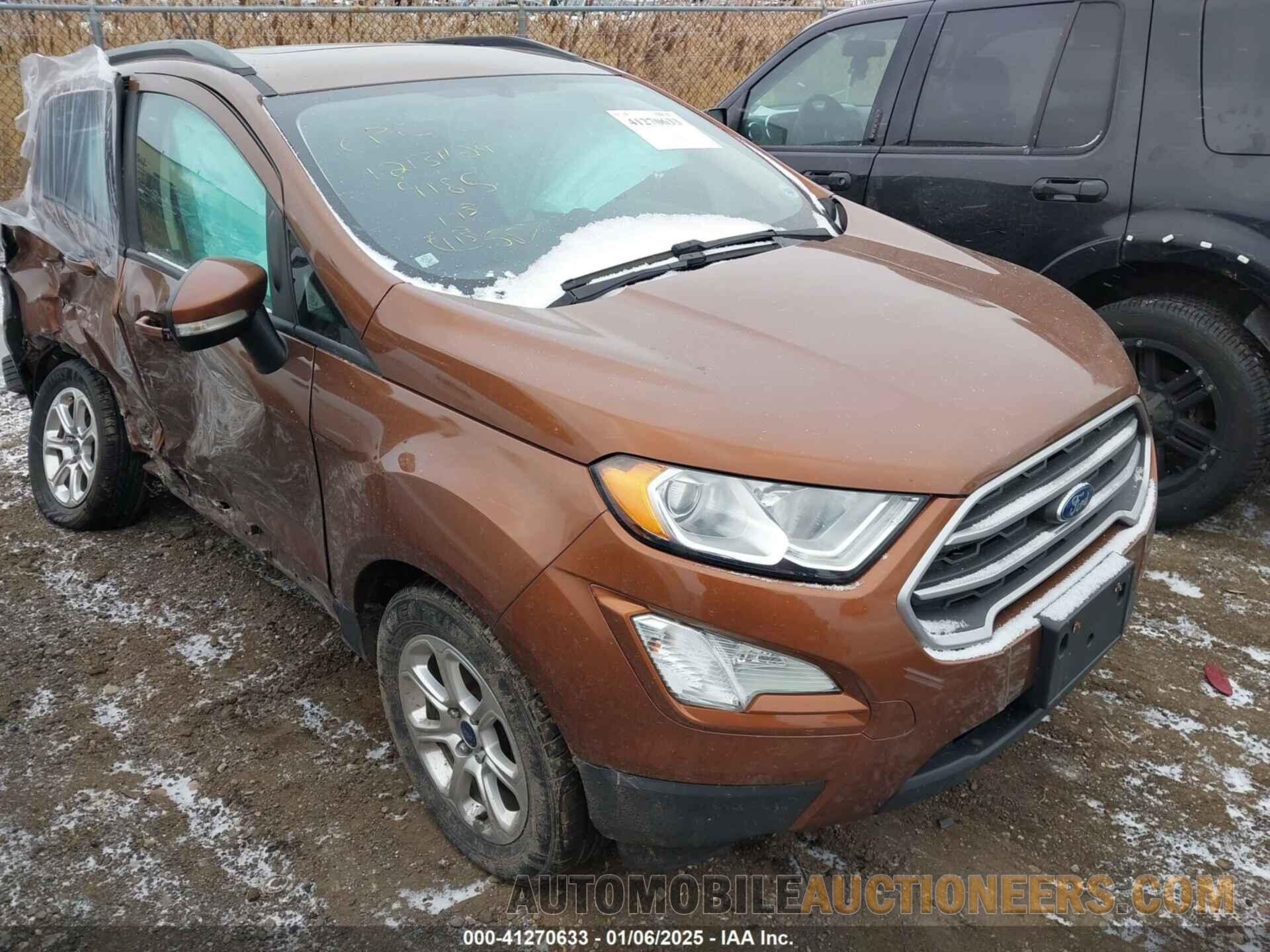 MAJ3S2GE6KC289185 FORD ECOSPORT 2019