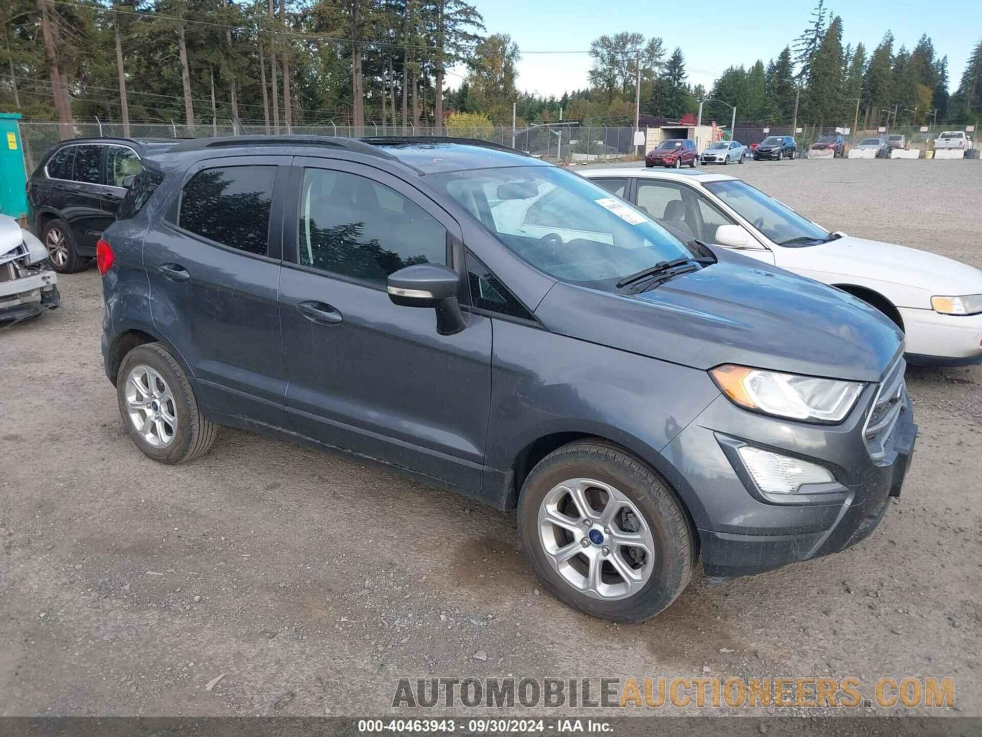 MAJ3S2GE6LC340458 FORD ECOSPORT 2020