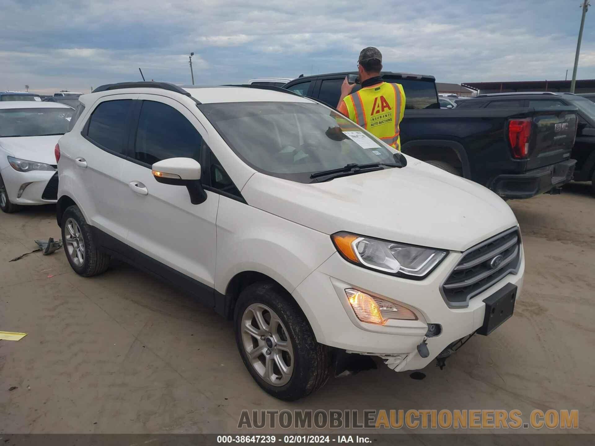 MAJ3S2GE6LC342484 FORD ECOSPORT 2020