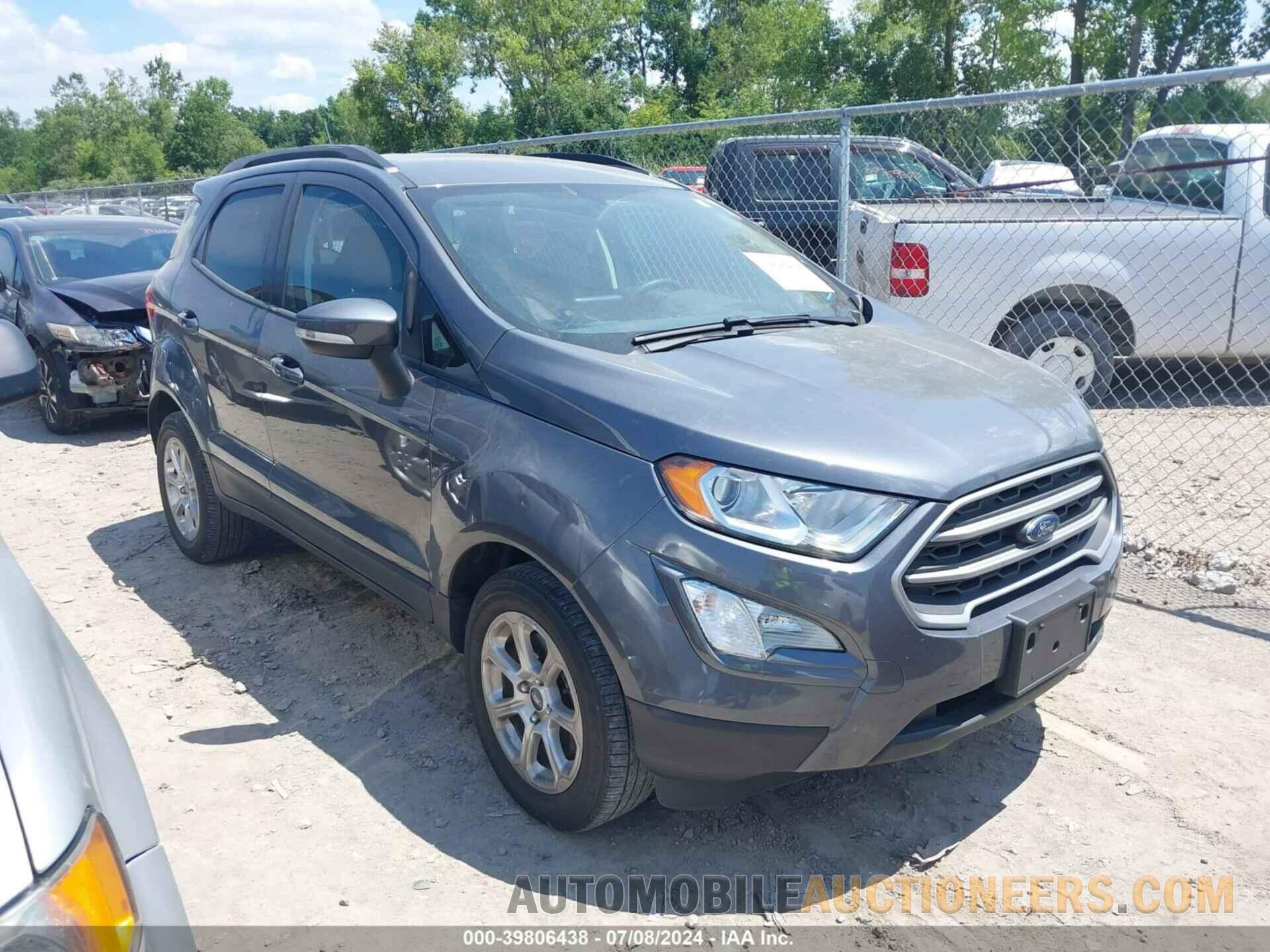 MAJ3S2GE6LC391393 FORD ECOSPORT 2020