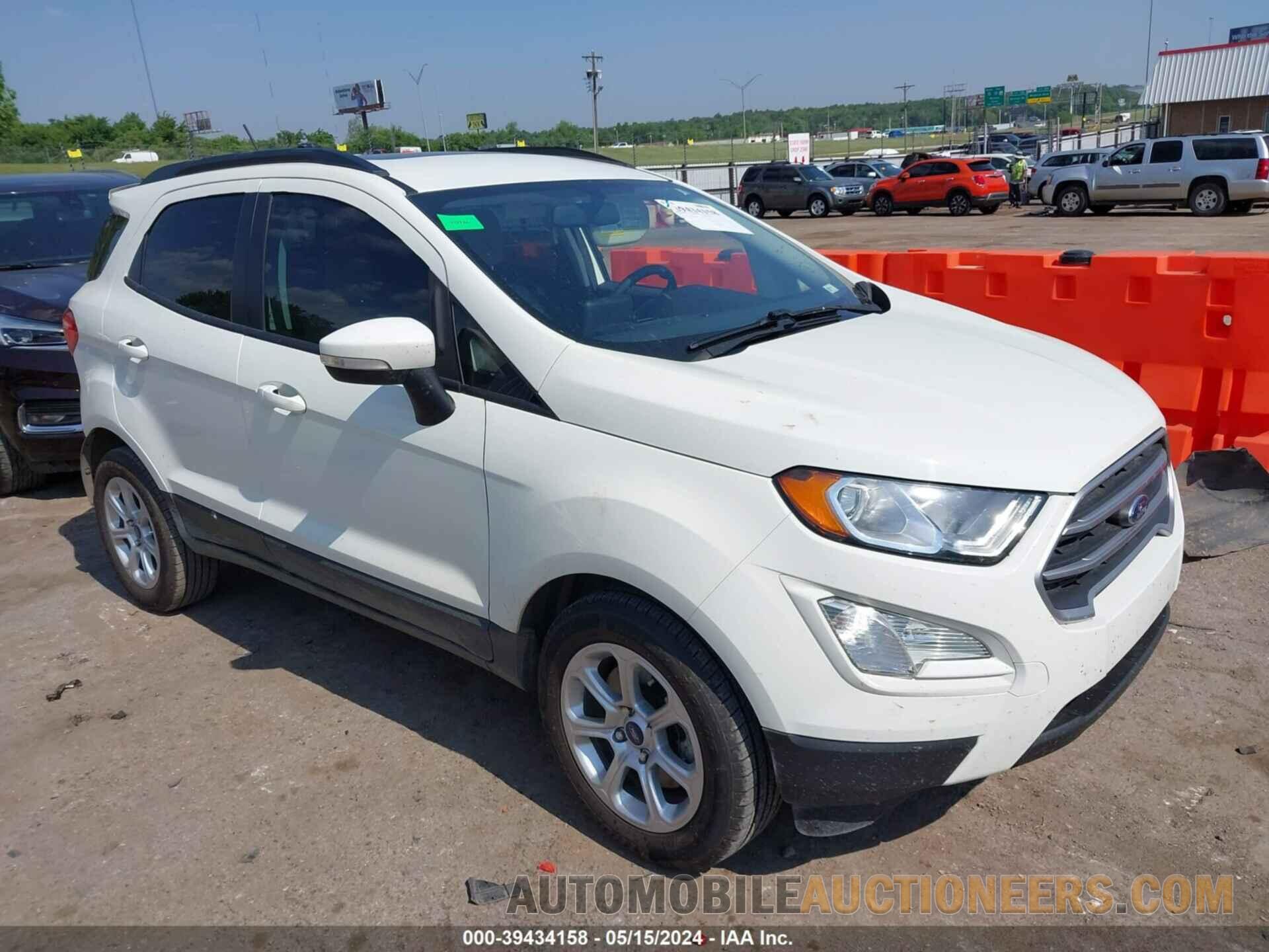 MAJ3S2GE6MC398295 FORD ECOSPORT 2021