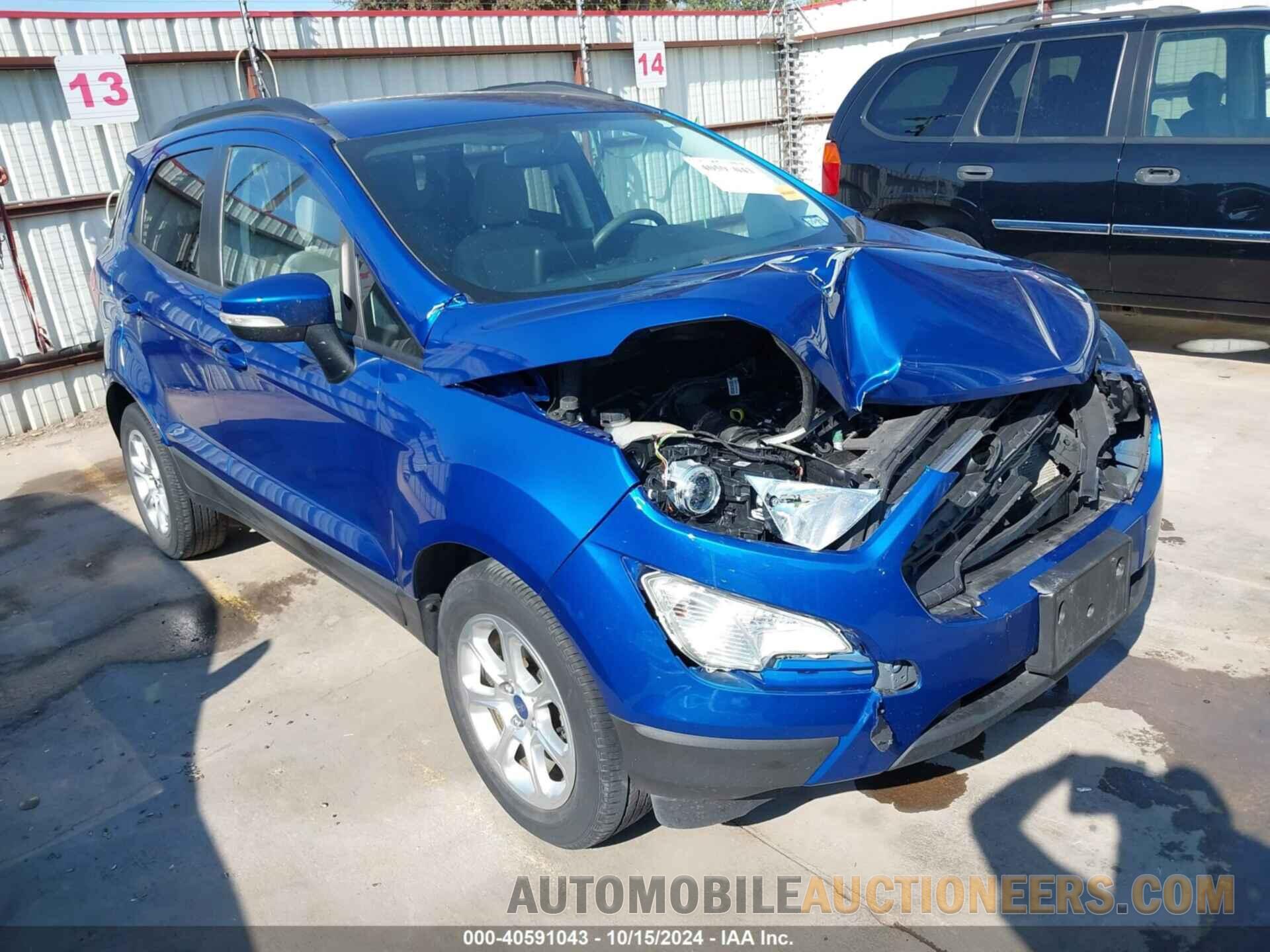 MAJ3S2GE6MC411000 FORD ECOSPORT 2021