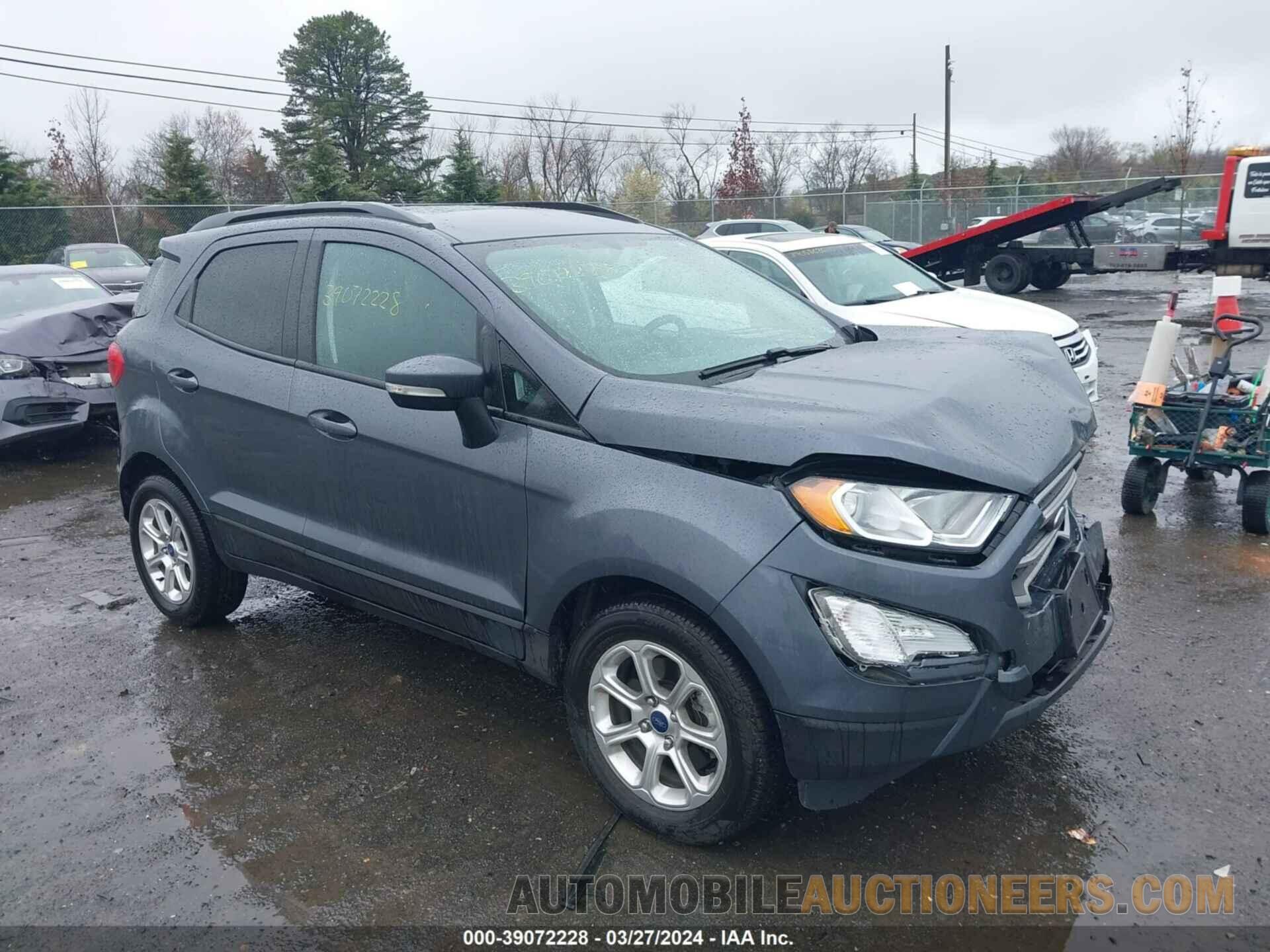 MAJ3S2GE6MC444921 FORD ECOSPORT 2021