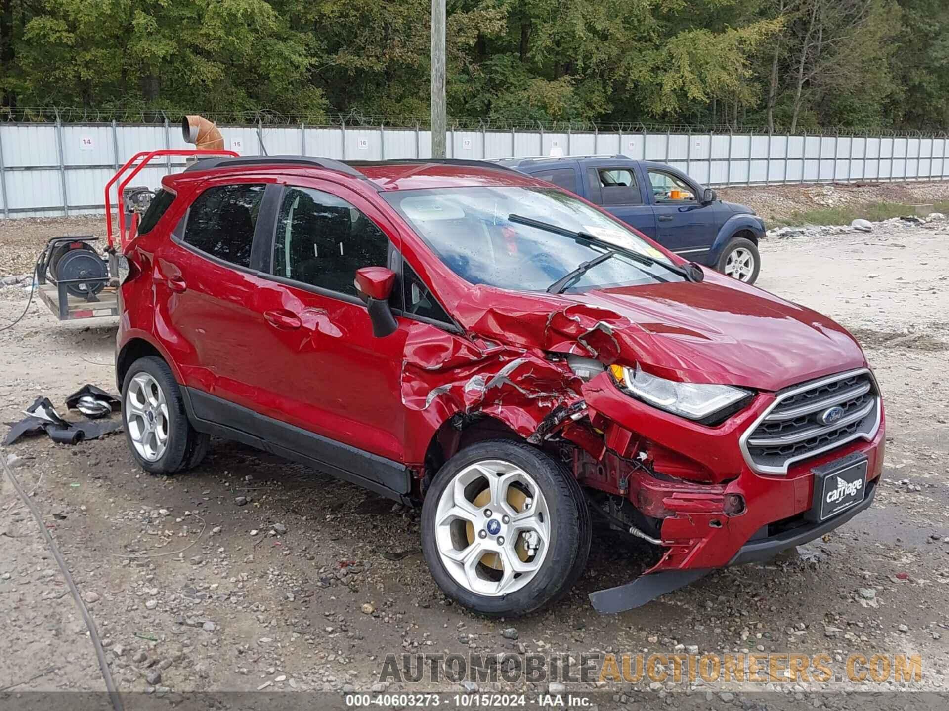 MAJ3S2GE6MC449052 FORD ECOSPORT 2021