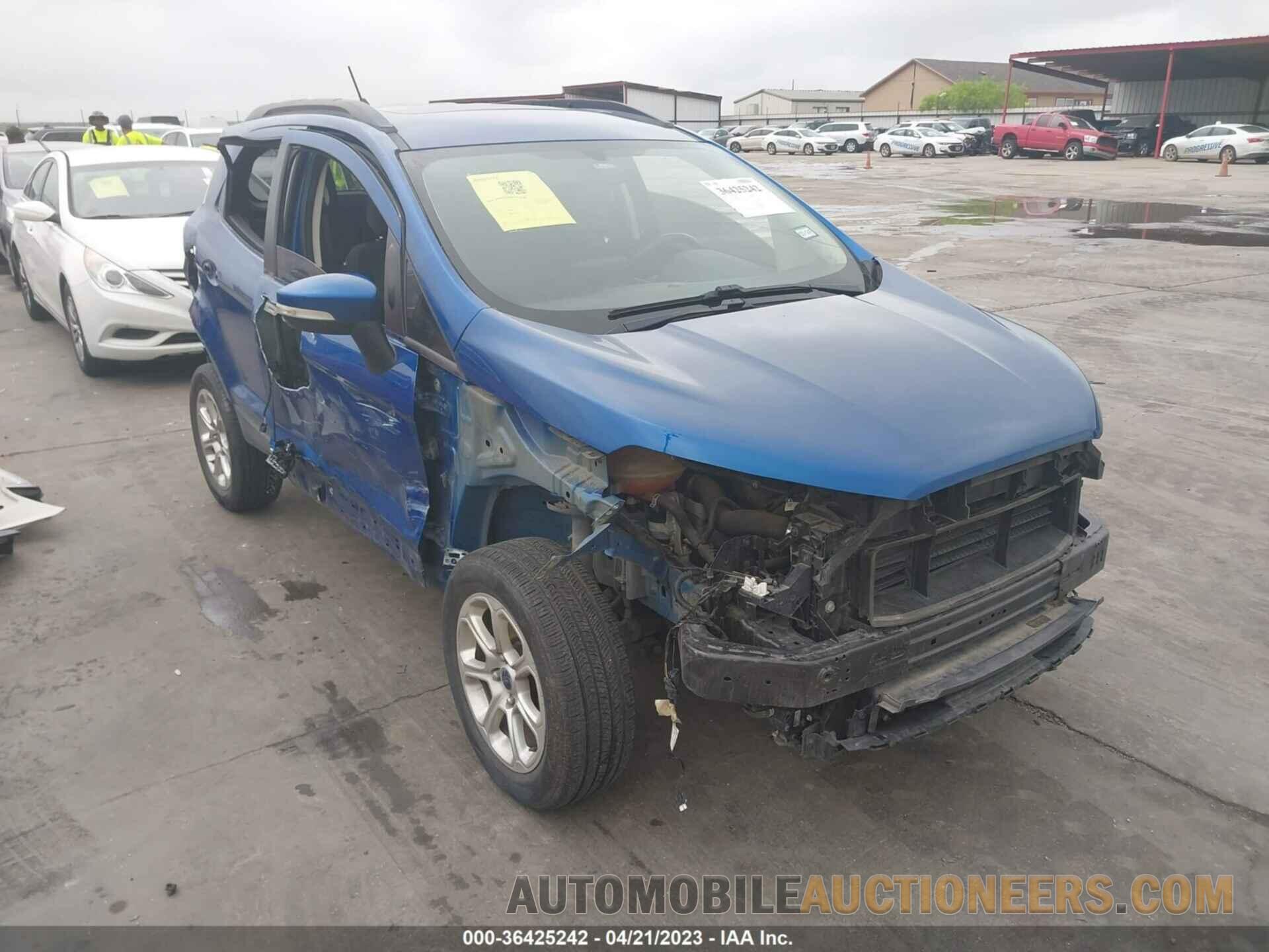 MAJ3S2GE7KC266465 FORD ECOSPORT 2019