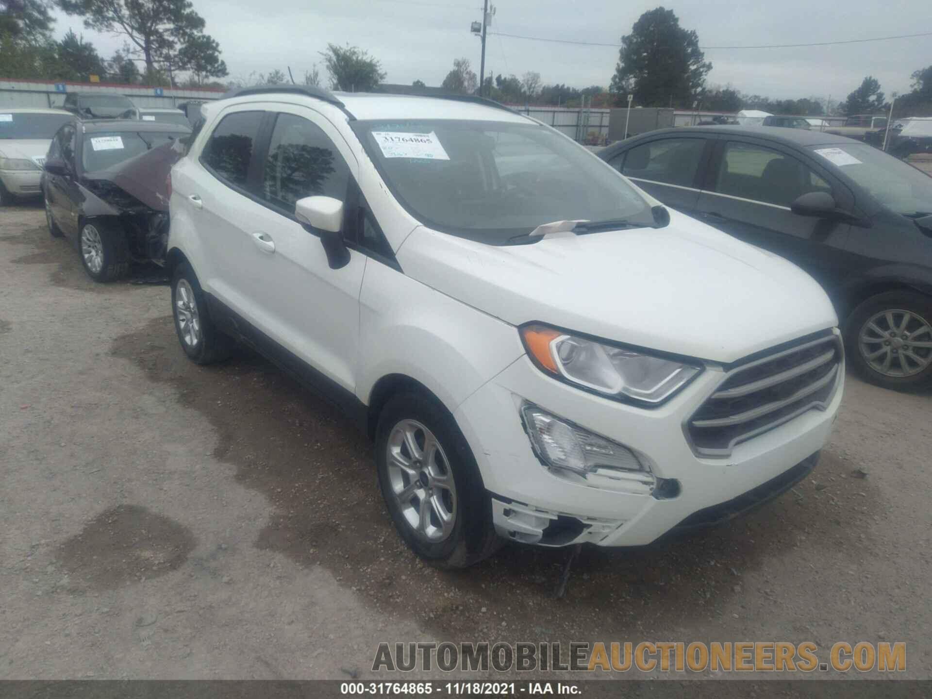 MAJ3S2GE7KC293309 FORD ECOSPORT 2019