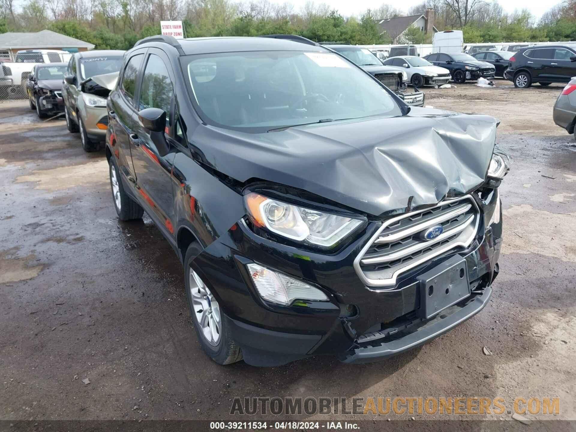 MAJ3S2GE7LC319814 FORD ECOSPORT 2020