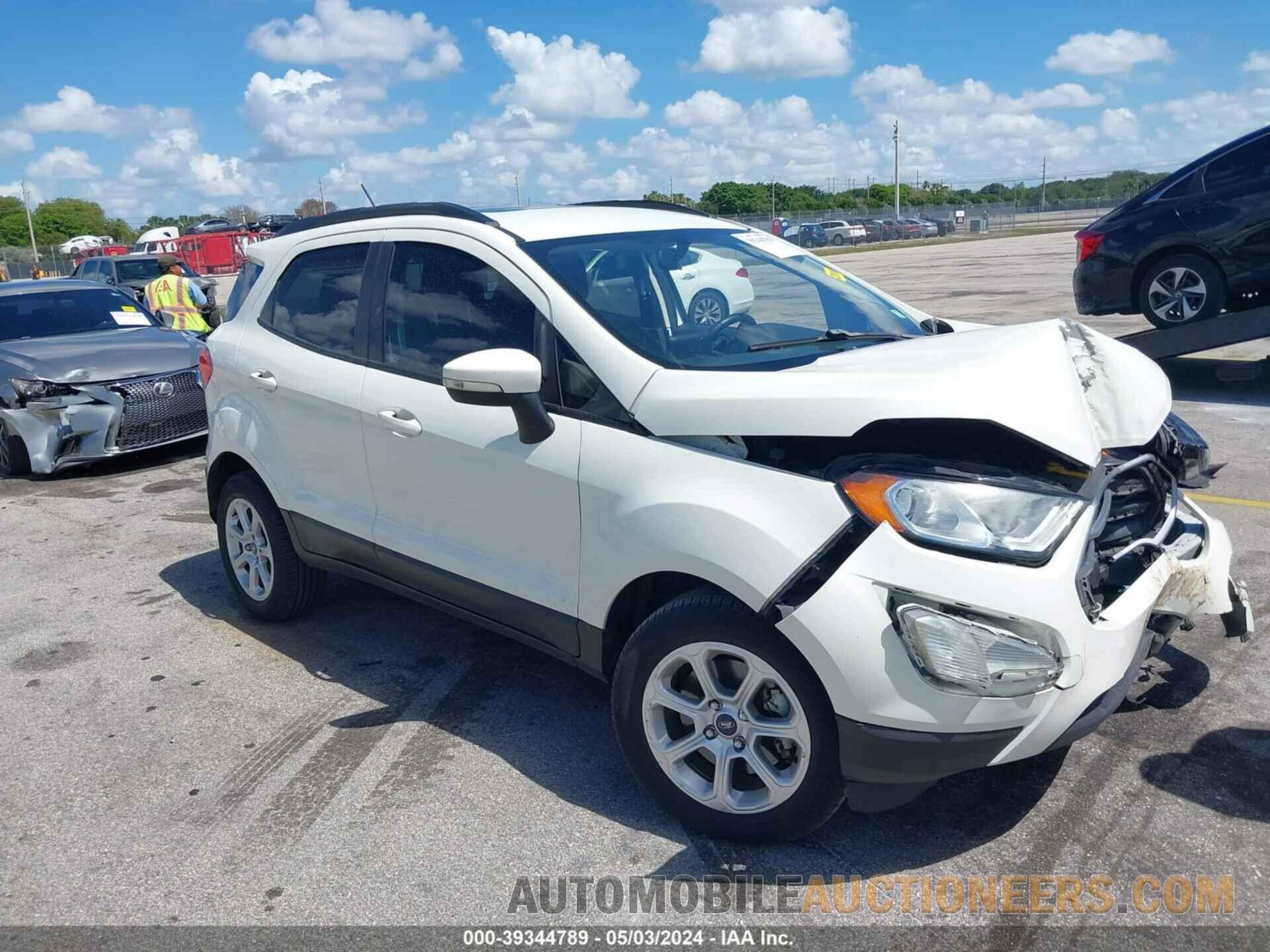 MAJ3S2GE7LC321806 FORD ECOSPORT 2020