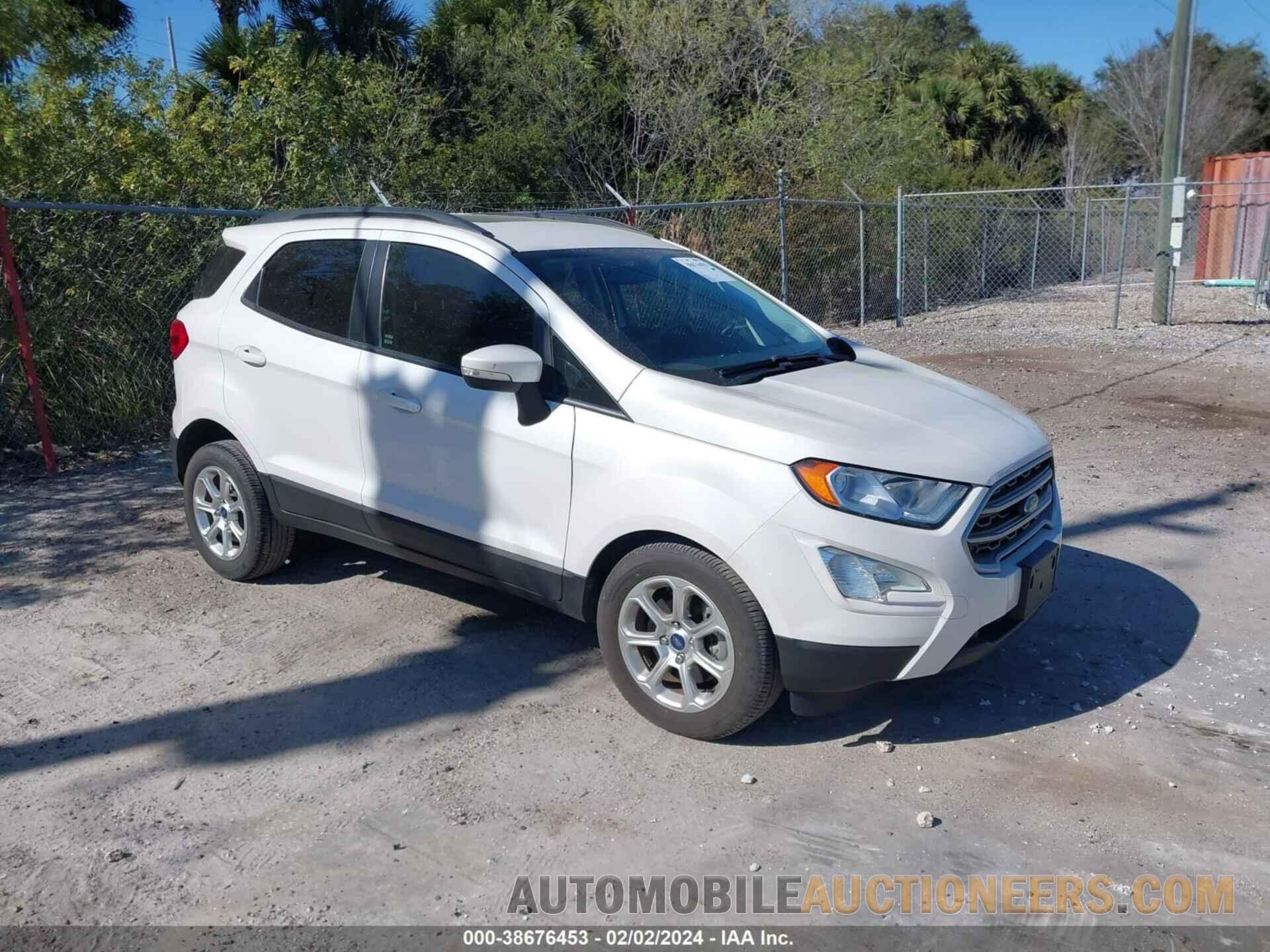 MAJ3S2GE7LC322485 FORD ECOSPORT 2020