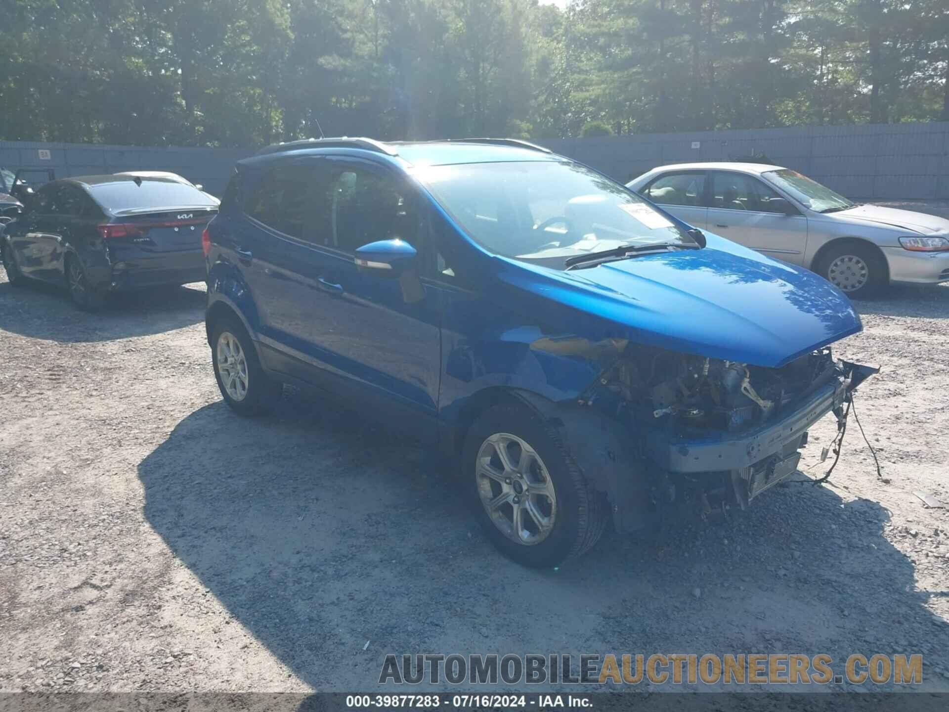 MAJ3S2GE7LC350609 FORD ECOSPORT 2020