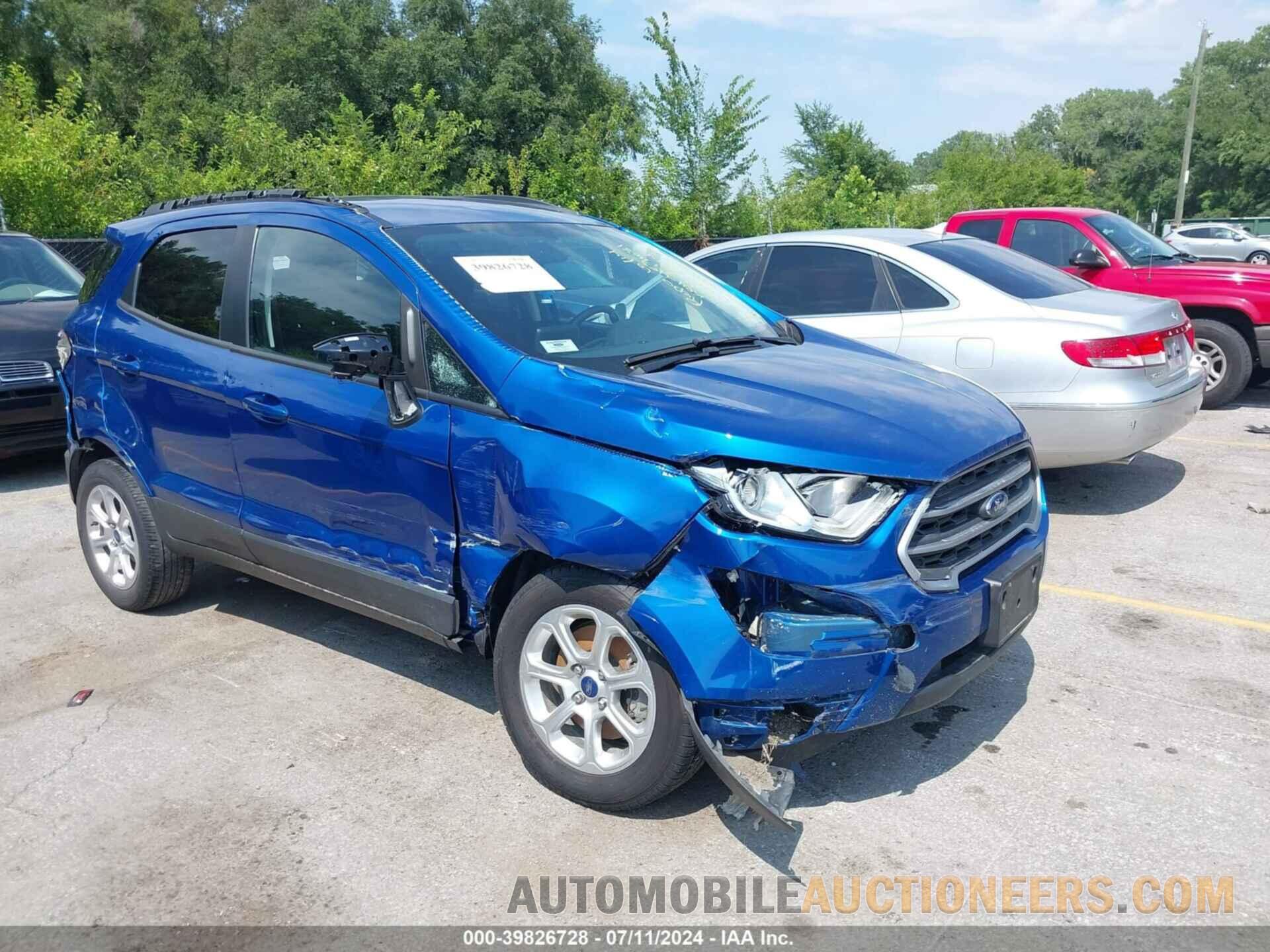 MAJ3S2GE7LC377681 FORD ECOSPORT 2020