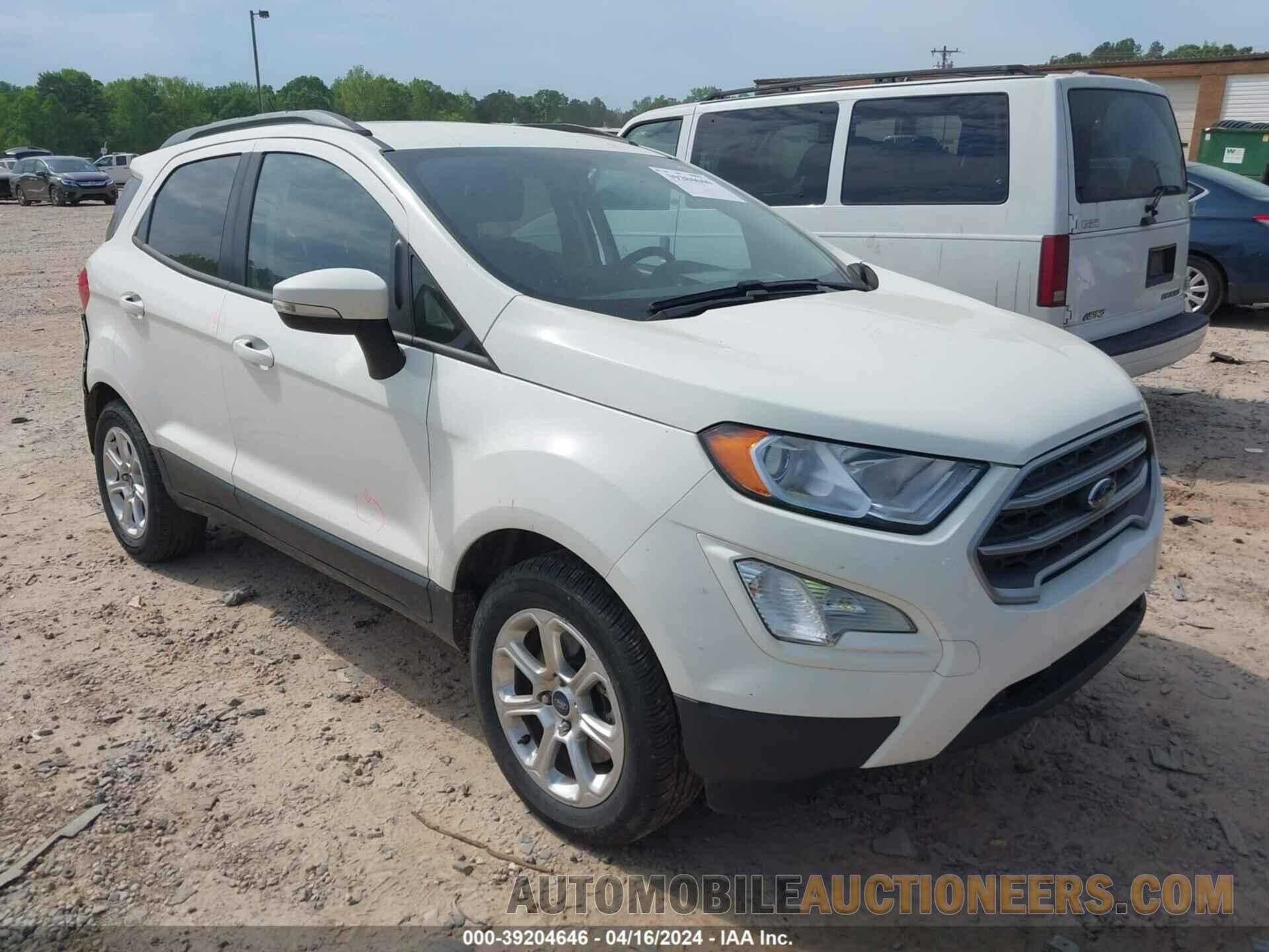 MAJ3S2GE7LC382234 FORD ECOSPORT 2020