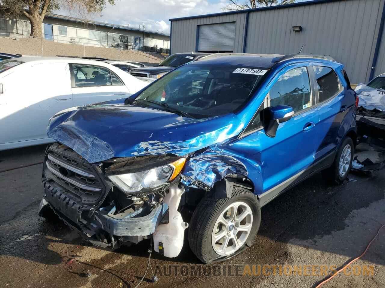 MAJ3S2GE7MC397673 FORD ECOSPORT 2021