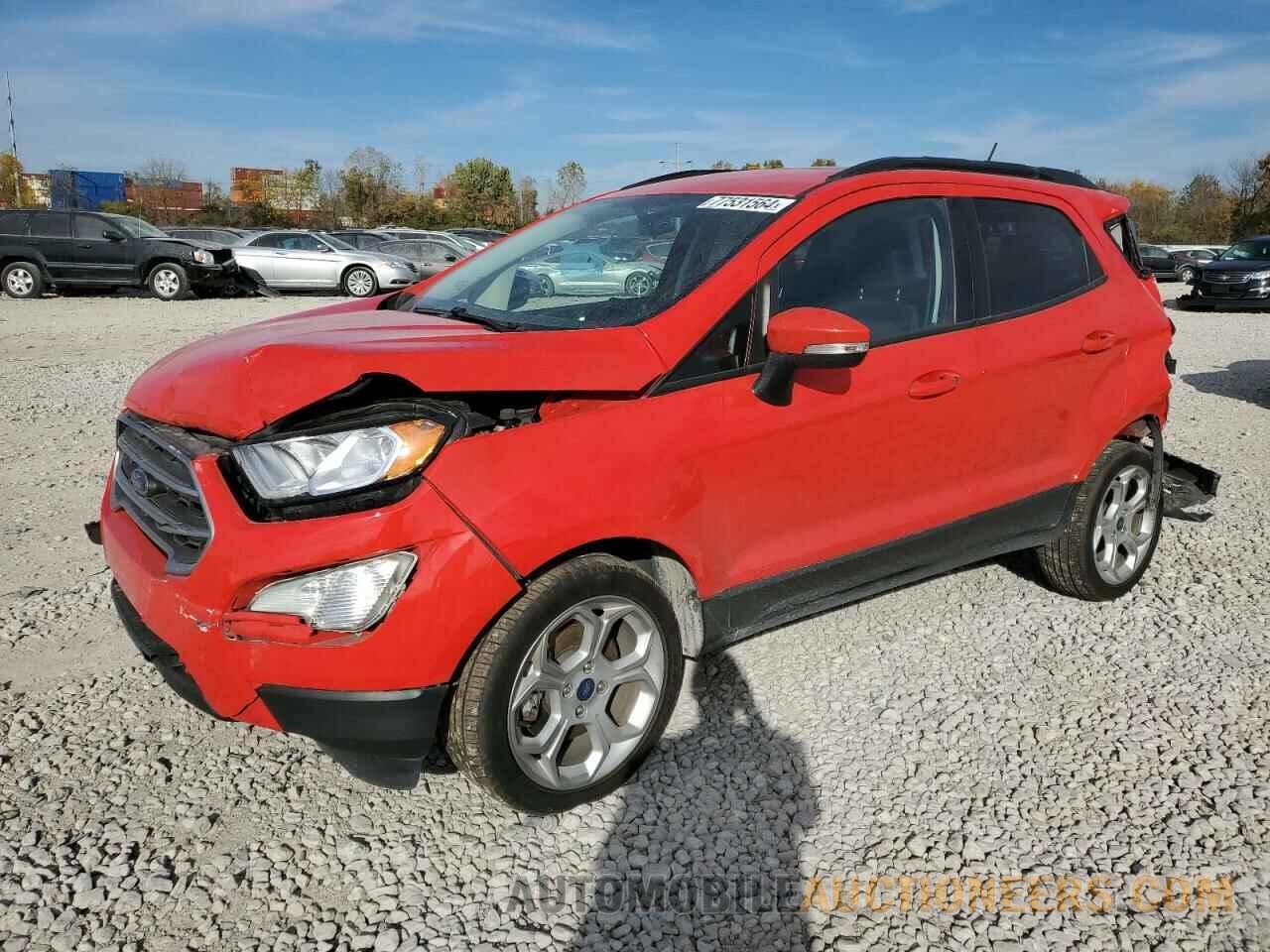 MAJ3S2GE7MC398614 FORD ECOSPORT 2021