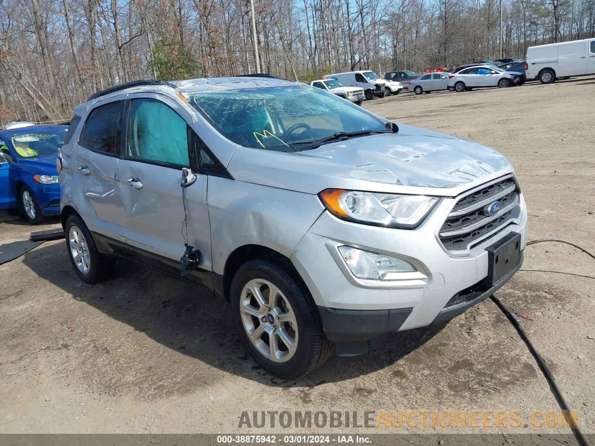 MAJ3S2GE7MC436844 FORD ECOSPORT 2021