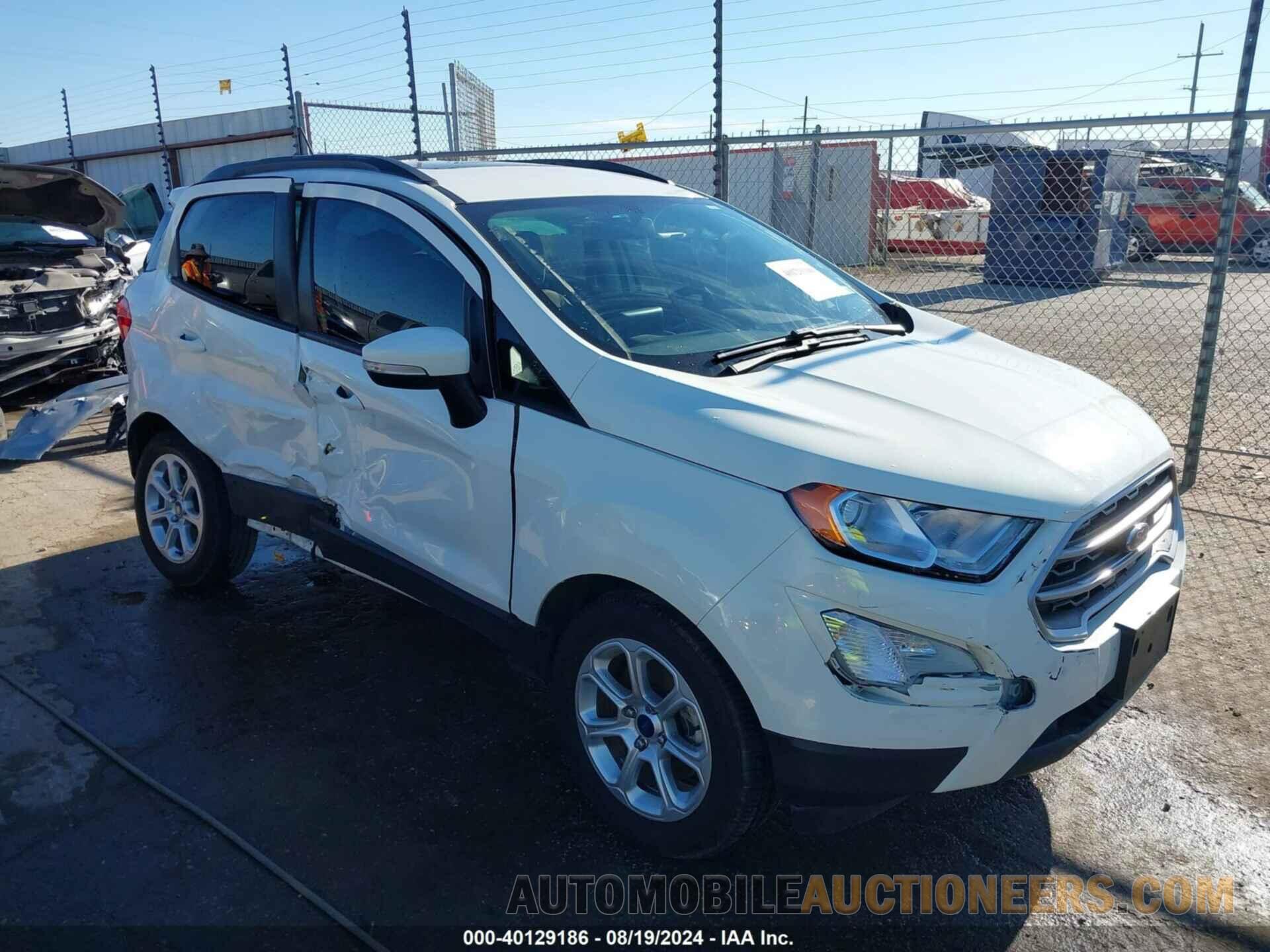 MAJ3S2GE7MC452364 FORD ECOSPORT 2021