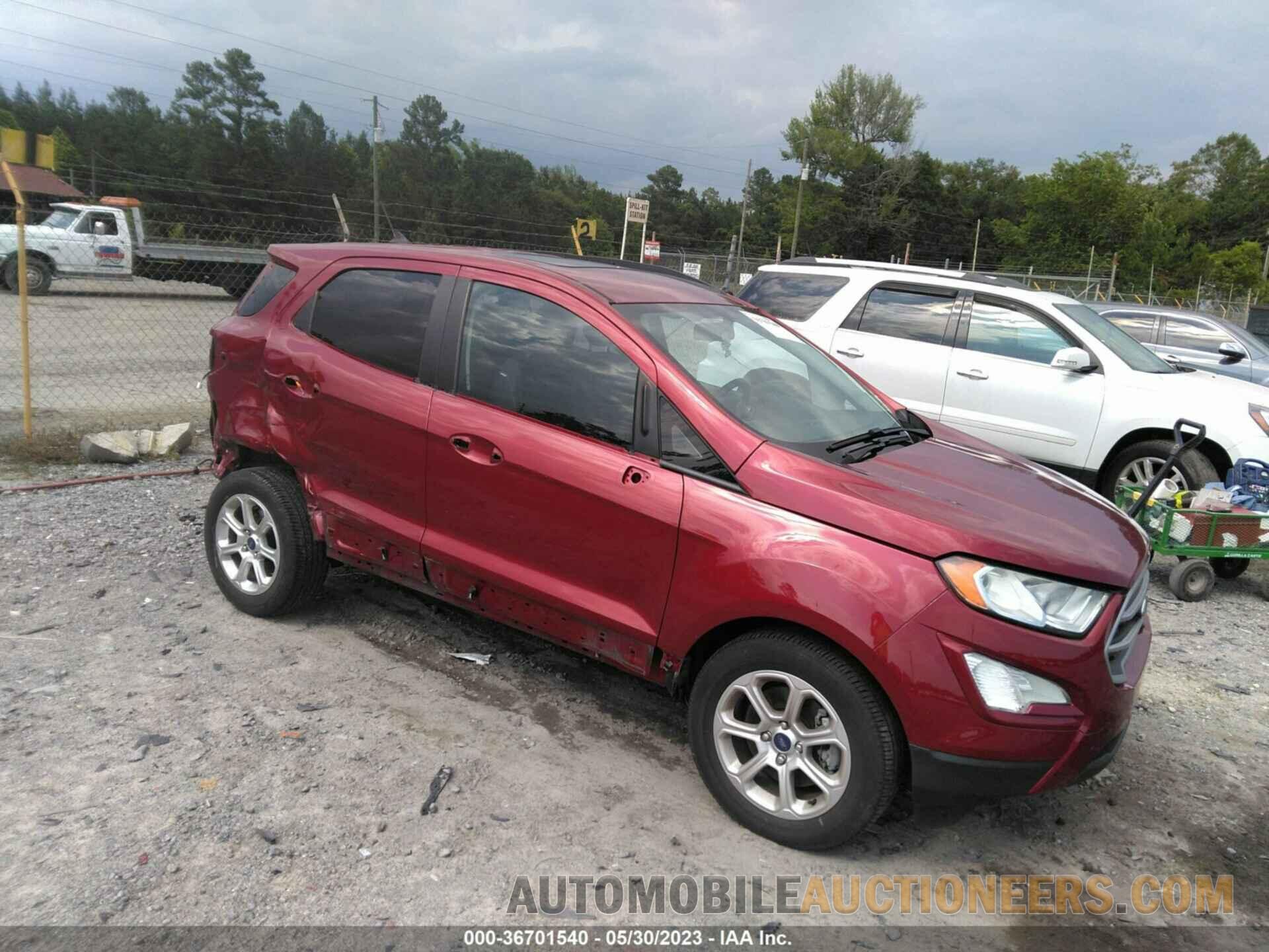 MAJ3S2GE8KC257659 FORD ECOSPORT 2019