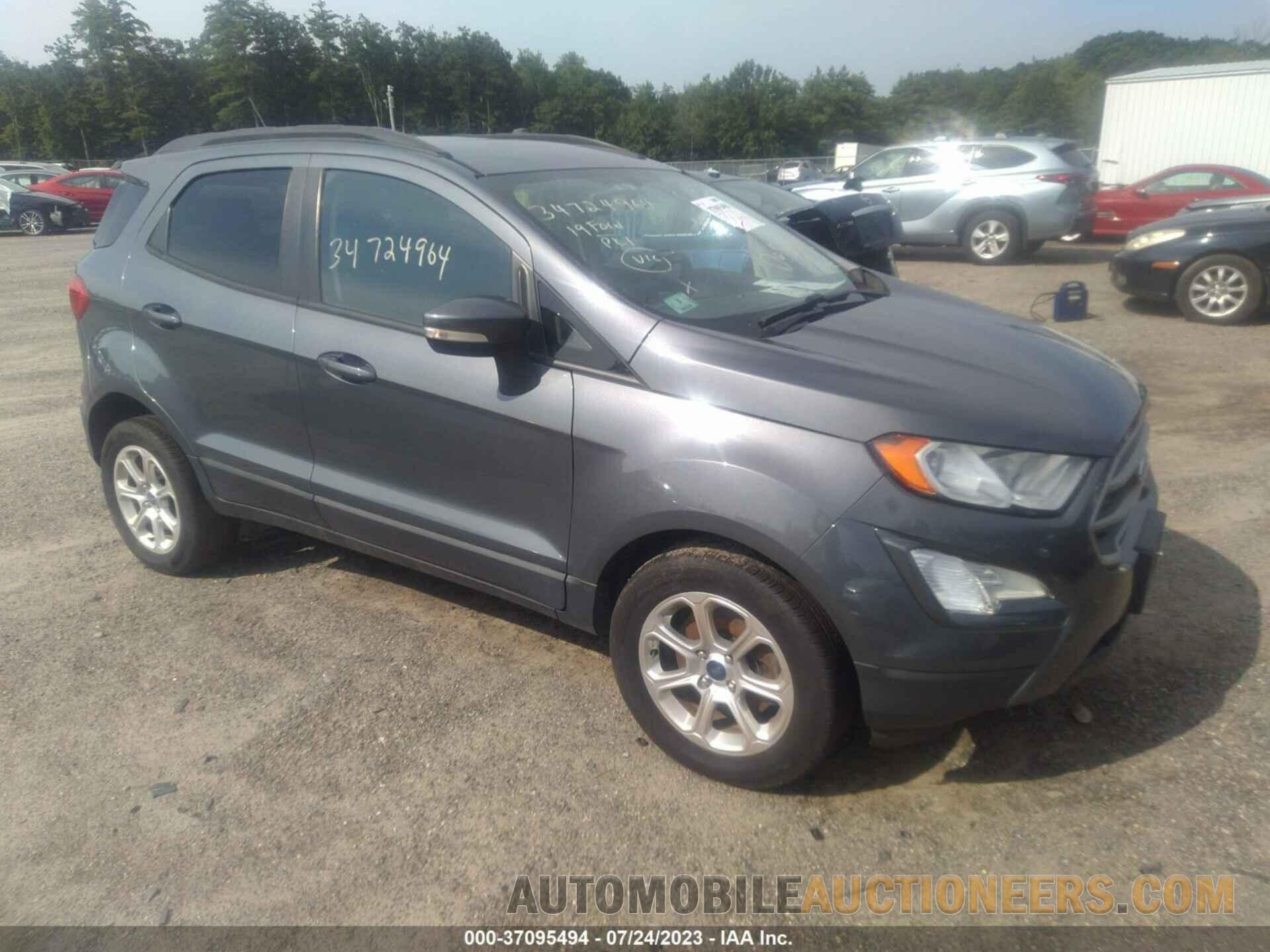 MAJ3S2GE8KC260061 FORD ECOSPORT 2019