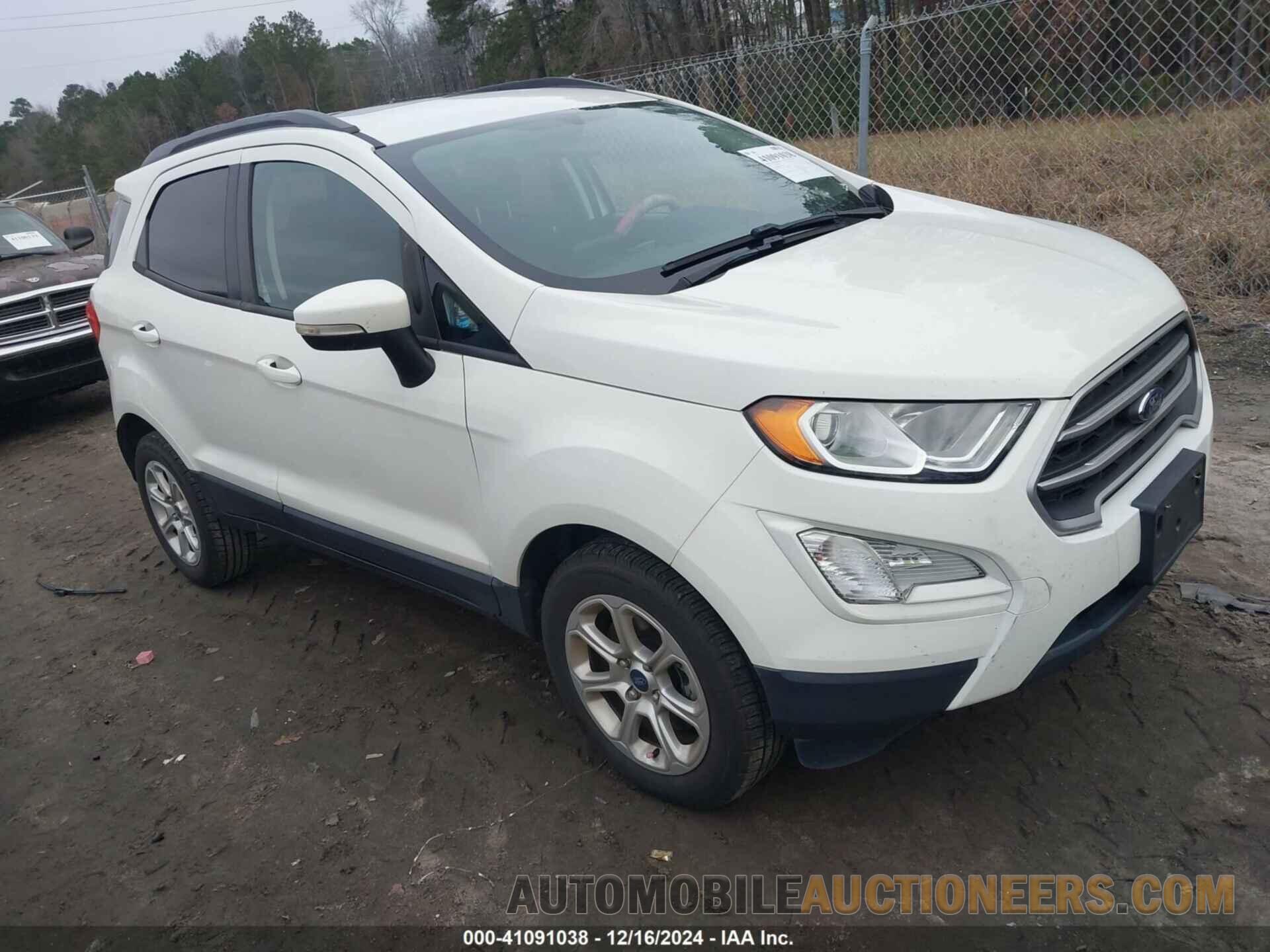 MAJ3S2GE8KC263767 FORD ECOSPORT 2019